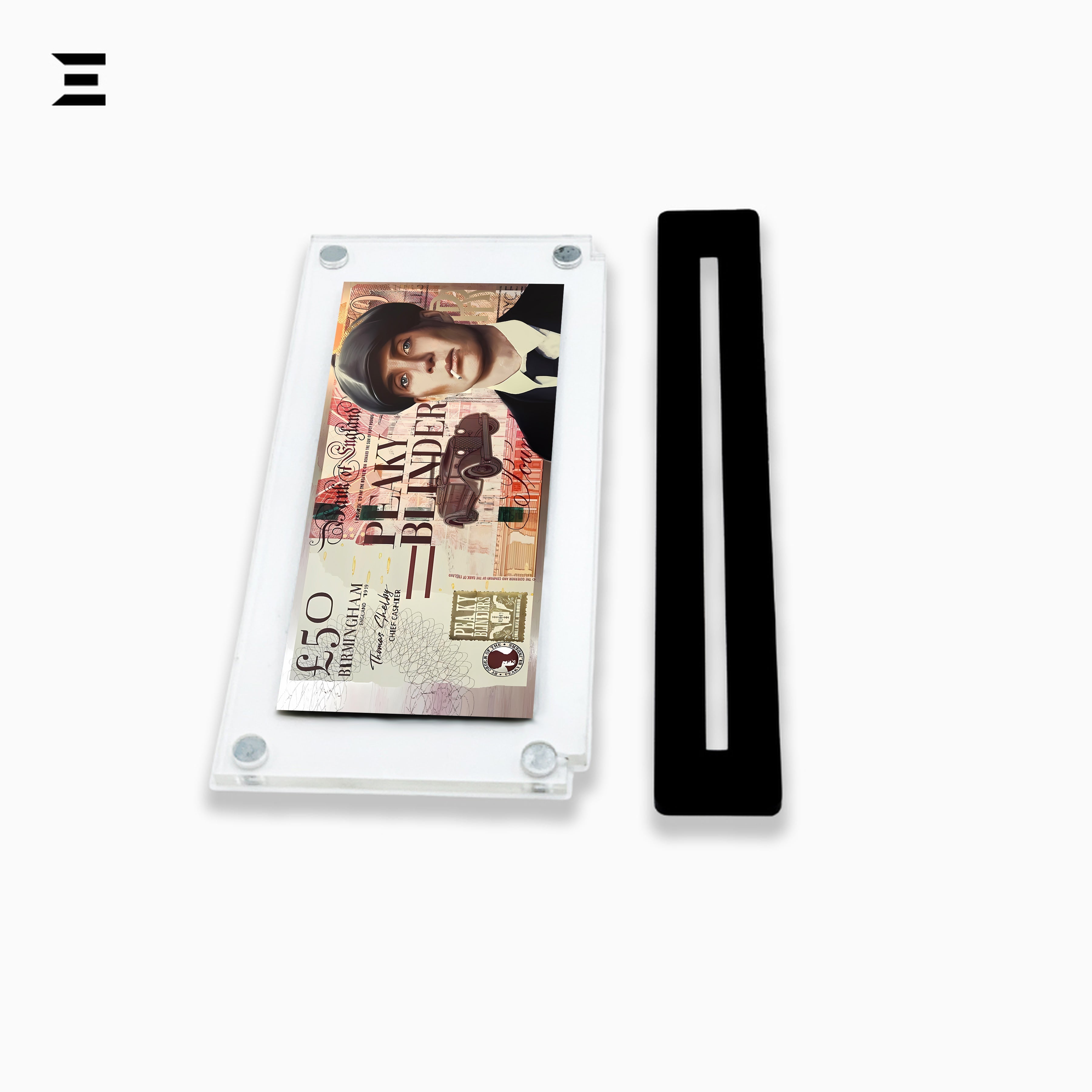 Premium Magnetic Acrylic Frame with Black Base – Peaky Blinders Edition IBRELIA