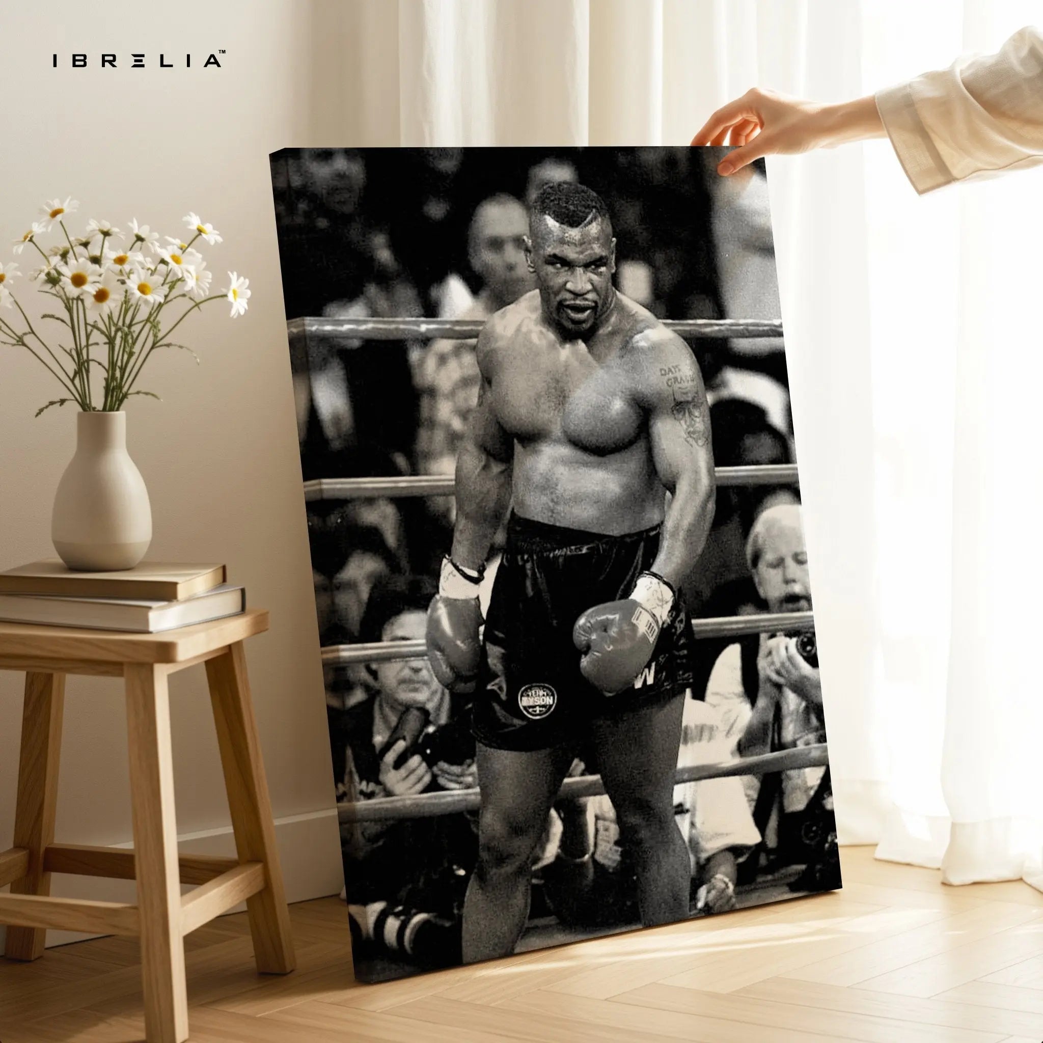 Mike Tyson – The Iron Legend 4K Ultra Wrap Frame Wall Art in Pakistan | IBRELIA™ - IBRELIA