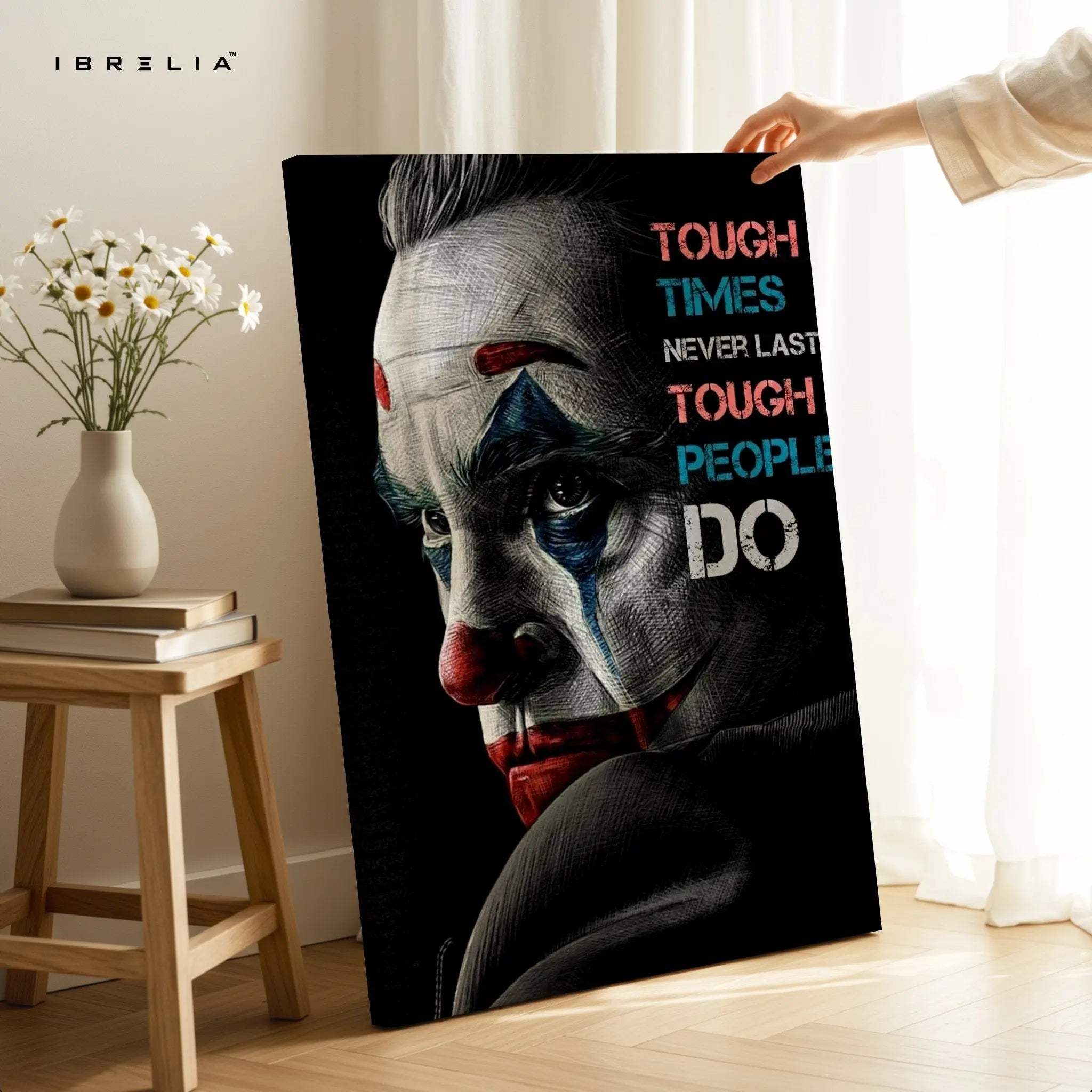 Tough People Do Wall Frame | 4K Ultra Wrap Frame Wall Art in Pakistan | IBRELIA™ - IBRELIA