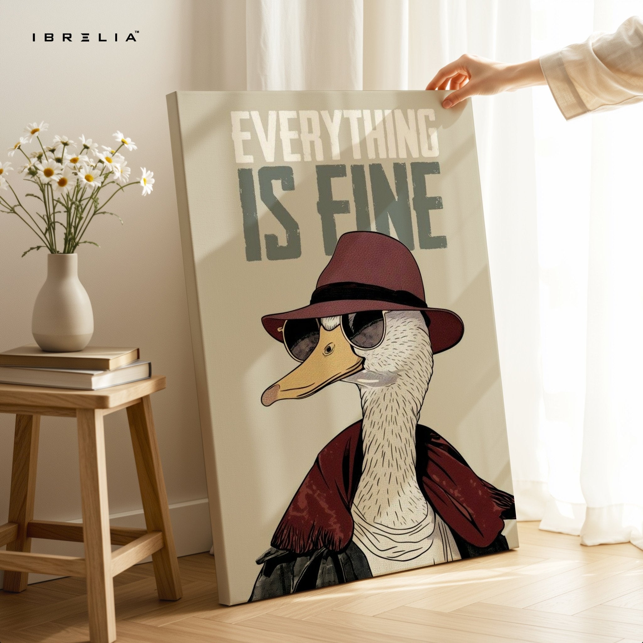 Everything Is Fine Wall Frame | 4K Ultra Wrap Frame Wall Art in Pakistan | IBRELIA™ - IBRELIA