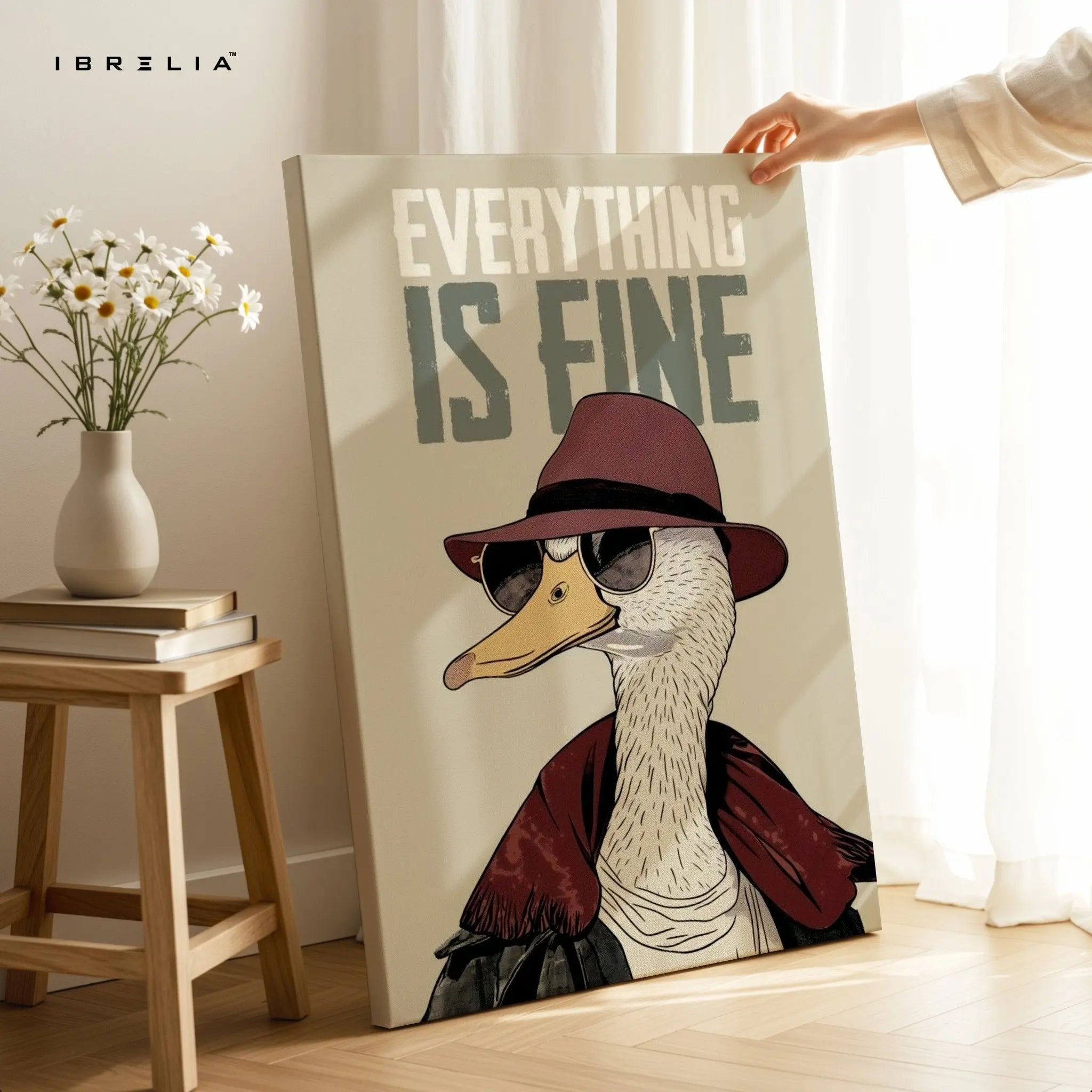 Everything Is Fine Wall Frame | 4K Ultra Wrap Frame Wall Art in Pakistan | IBRELIA™ - IBRELIA