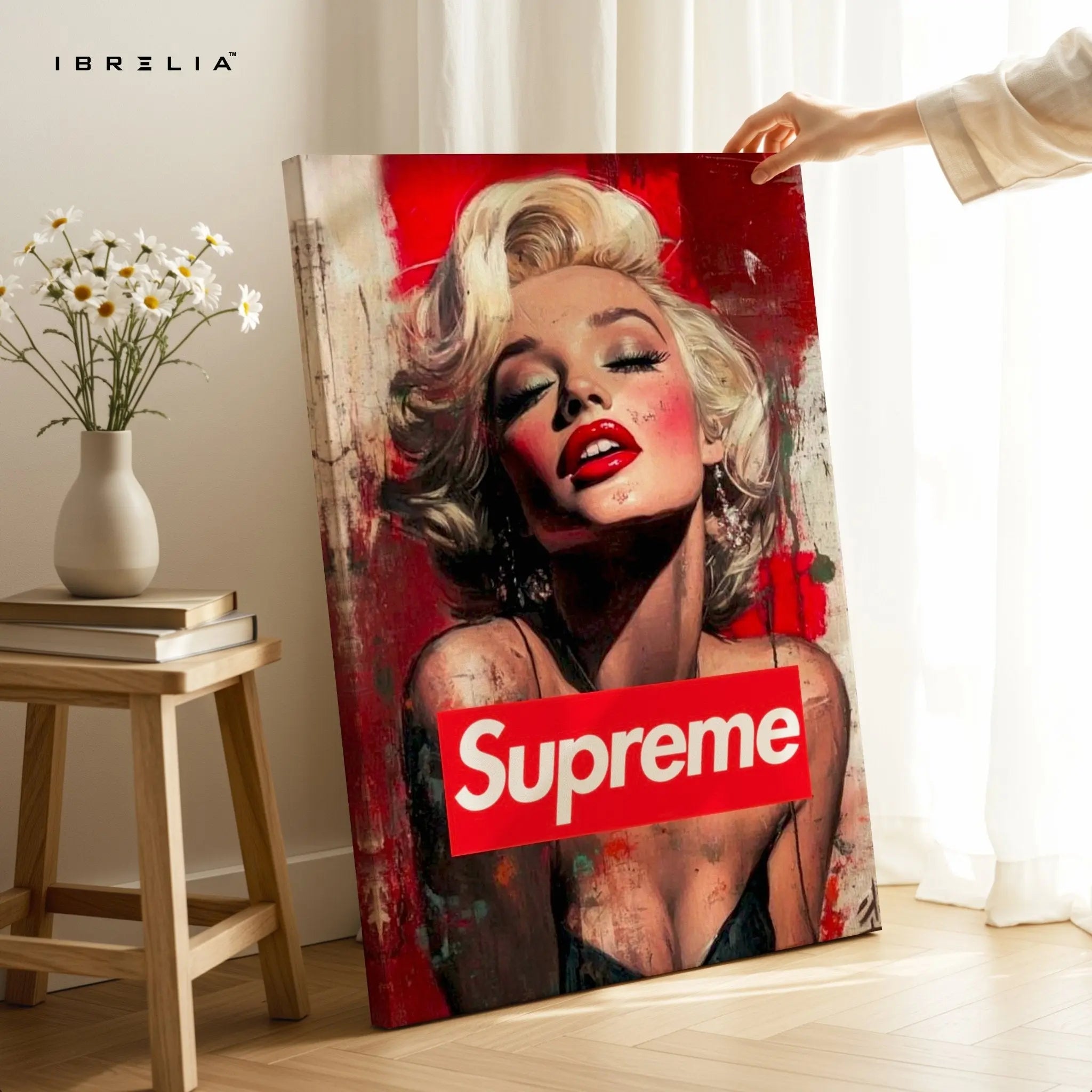 Supreme Marilyn Wall Frame | 4K Ultra Wrap Frame Wall Art in Pakistan | IBRELIA™ - IBRELIA