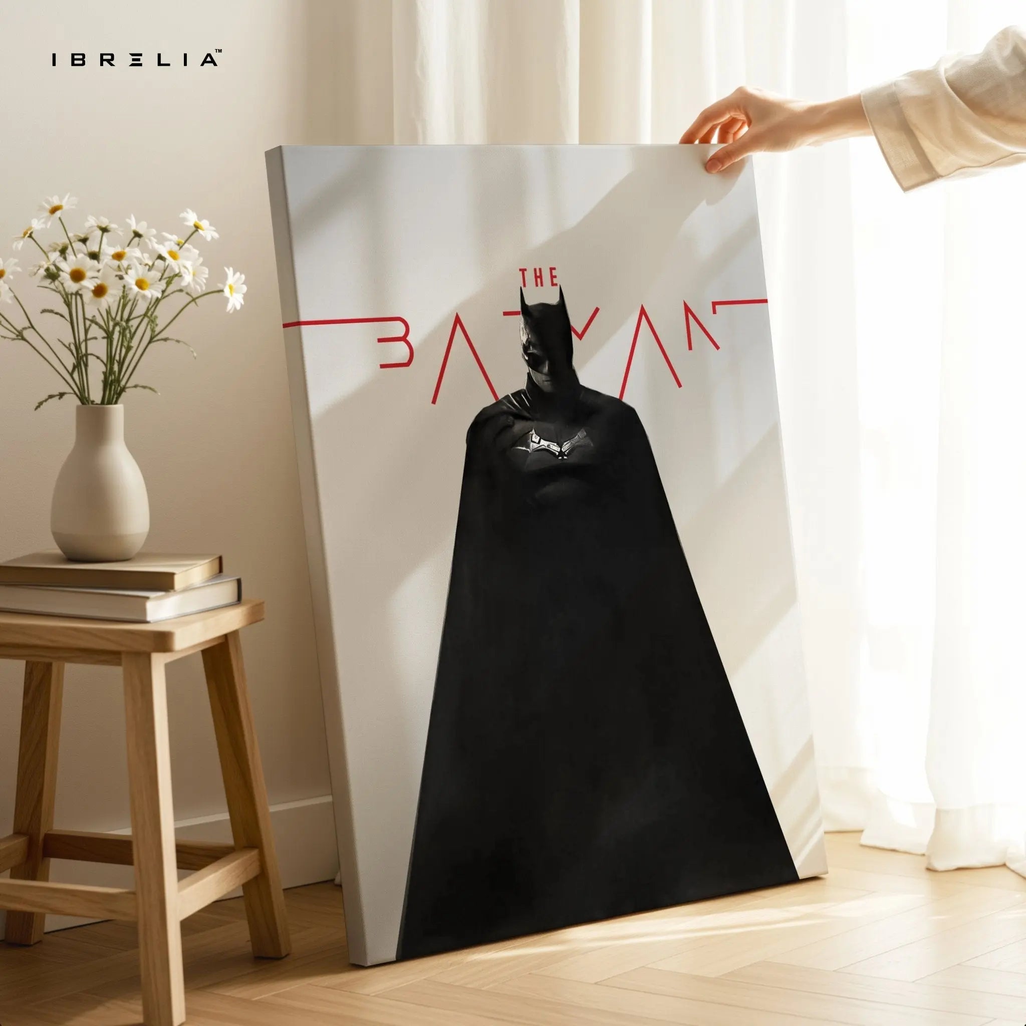 The Batman Minimal Noir Wall Frame | 4K Ultra Wrap Frame Wall Art in Pakistan | IBRELIA™ - IBRELIA