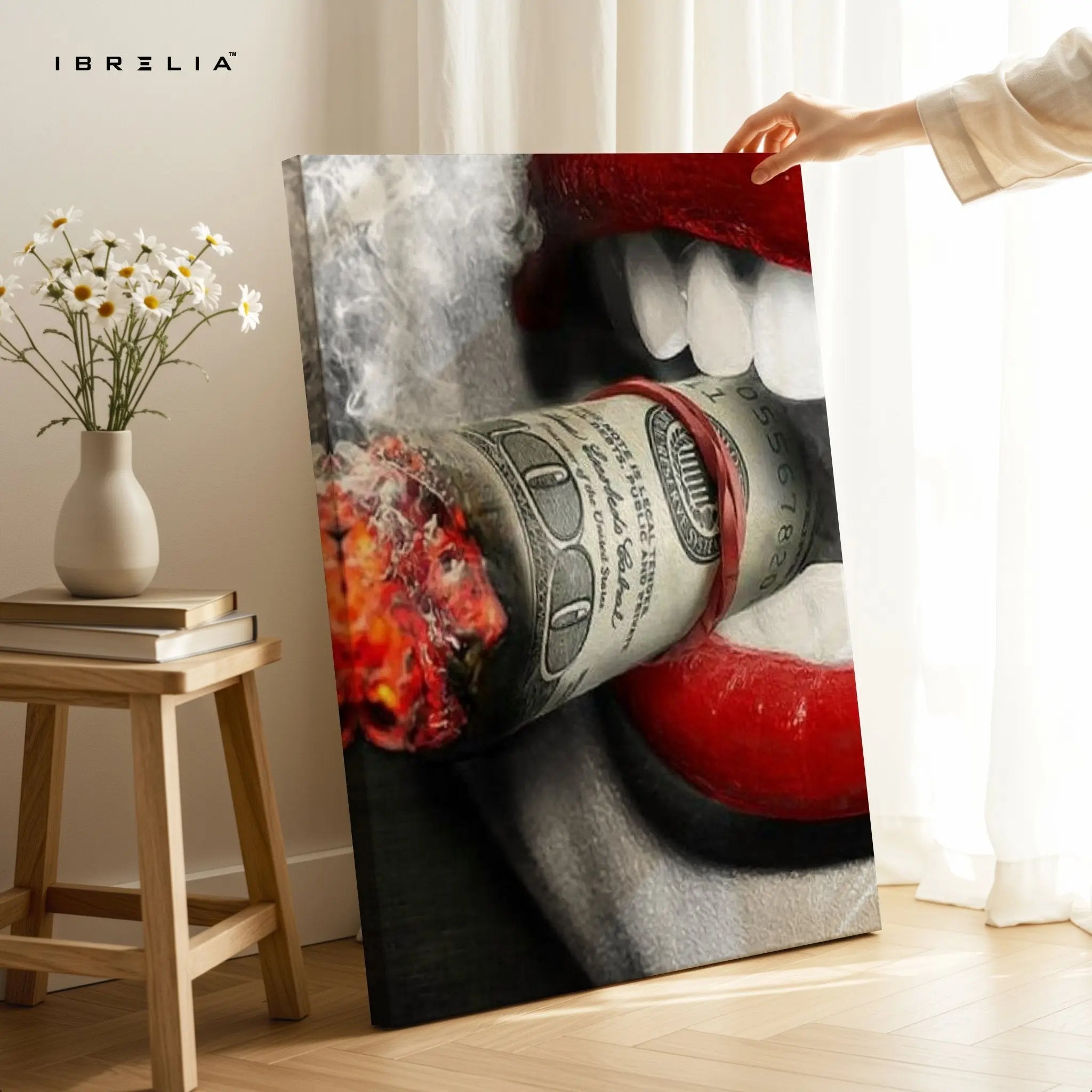 Burning Desire Wall Frame | 4K Ultra Wrap Frame Wall Art in Pakistan | IBRELIA™ - IBRELIA