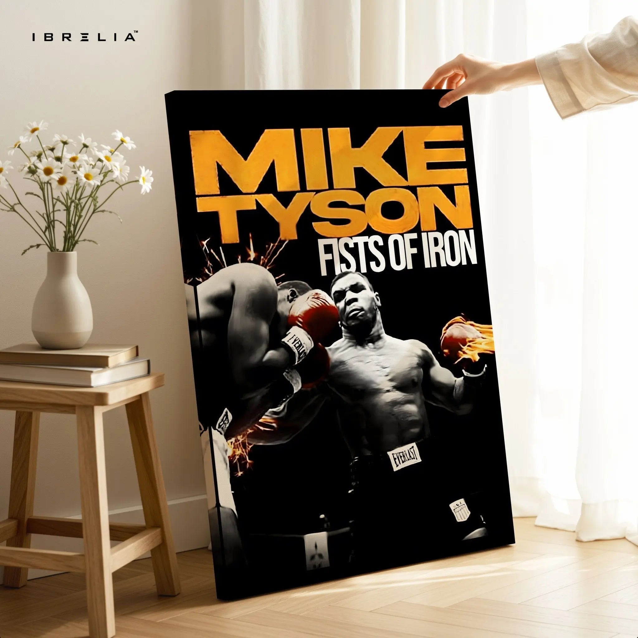 Mike Tyson Wall Art – Fists of Iron Edition | IBRELIA™ - IBRELIA