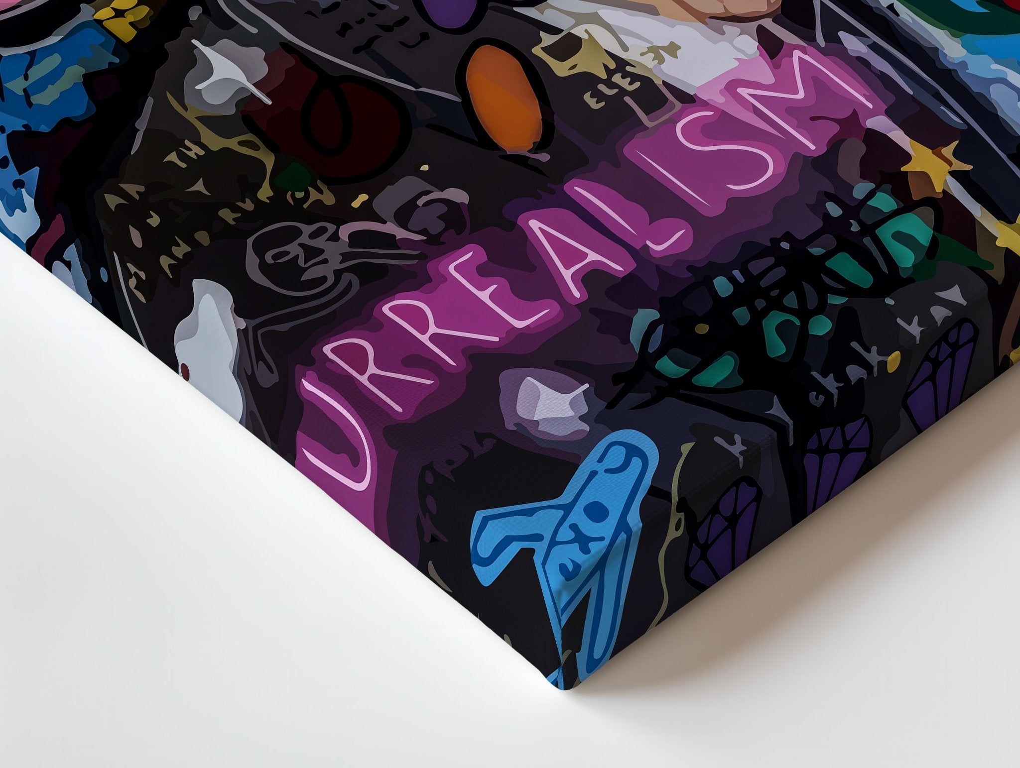 Salvador Surrealism Pop Art – 4K Ultra Wrap Frame Wall Art in Pakistan | IBRELIA™ - IBRELIA