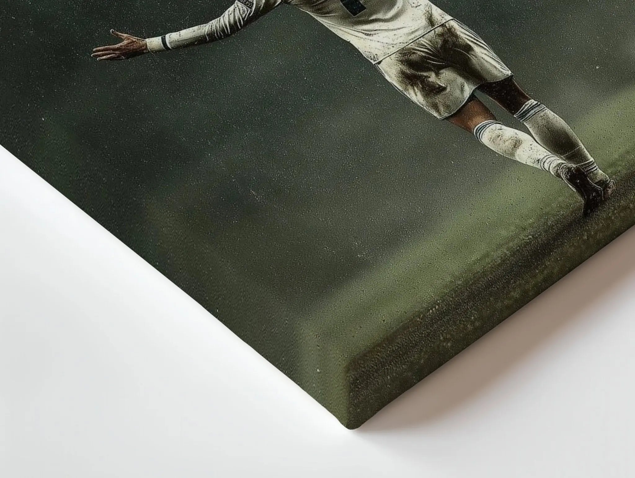 Cristiano Ronaldo “Greatest of All Time” Wall Frame | 4K Ultra Wrap Frame Wall Art in Pakistan | IBRELIA™ - IBRELIA