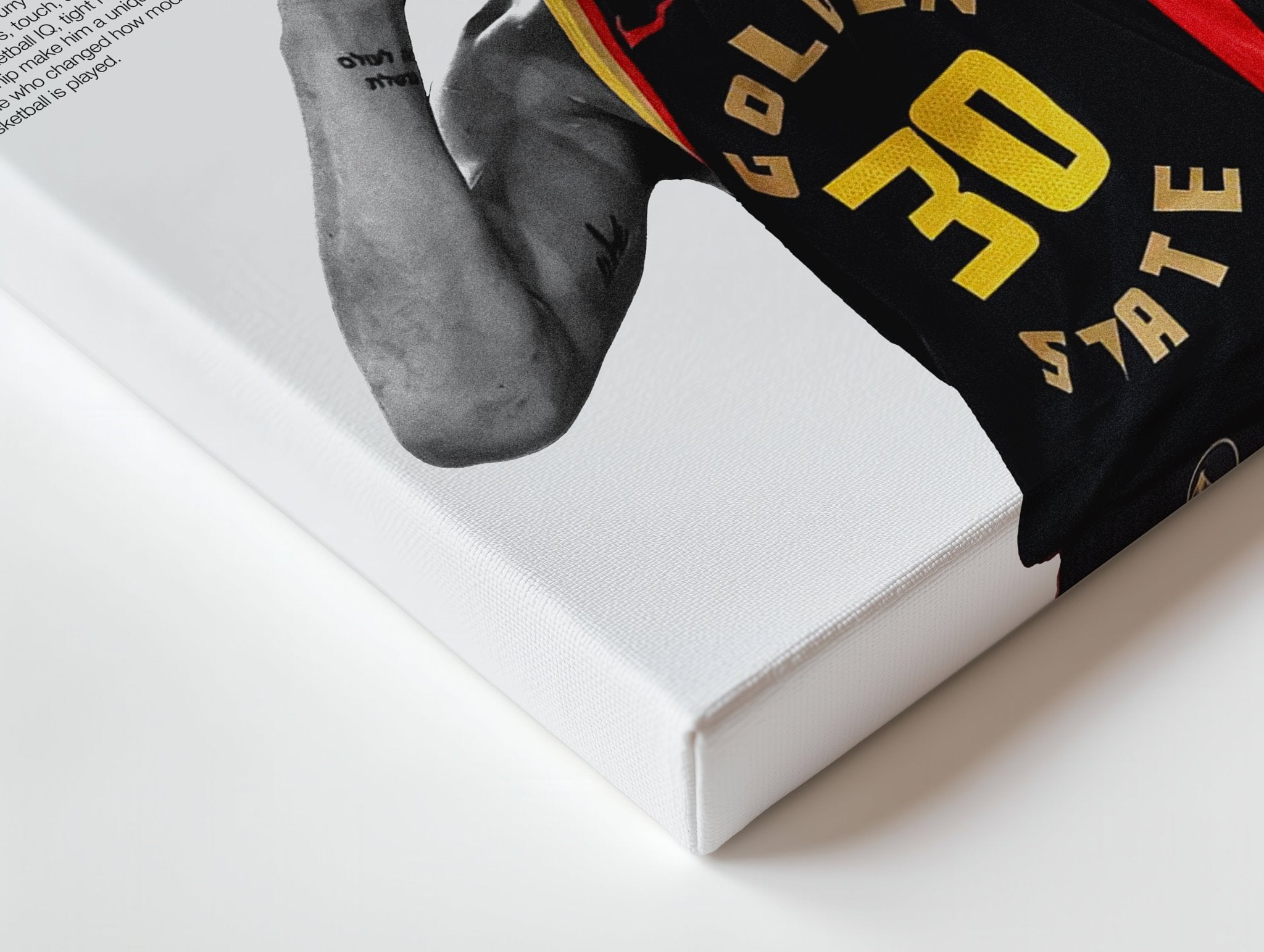 Stephen Curry – Golden State Legend 4K Ultra Wrap Frame Wall Art in Pakistan | IBRELIA™ - IBRELIA