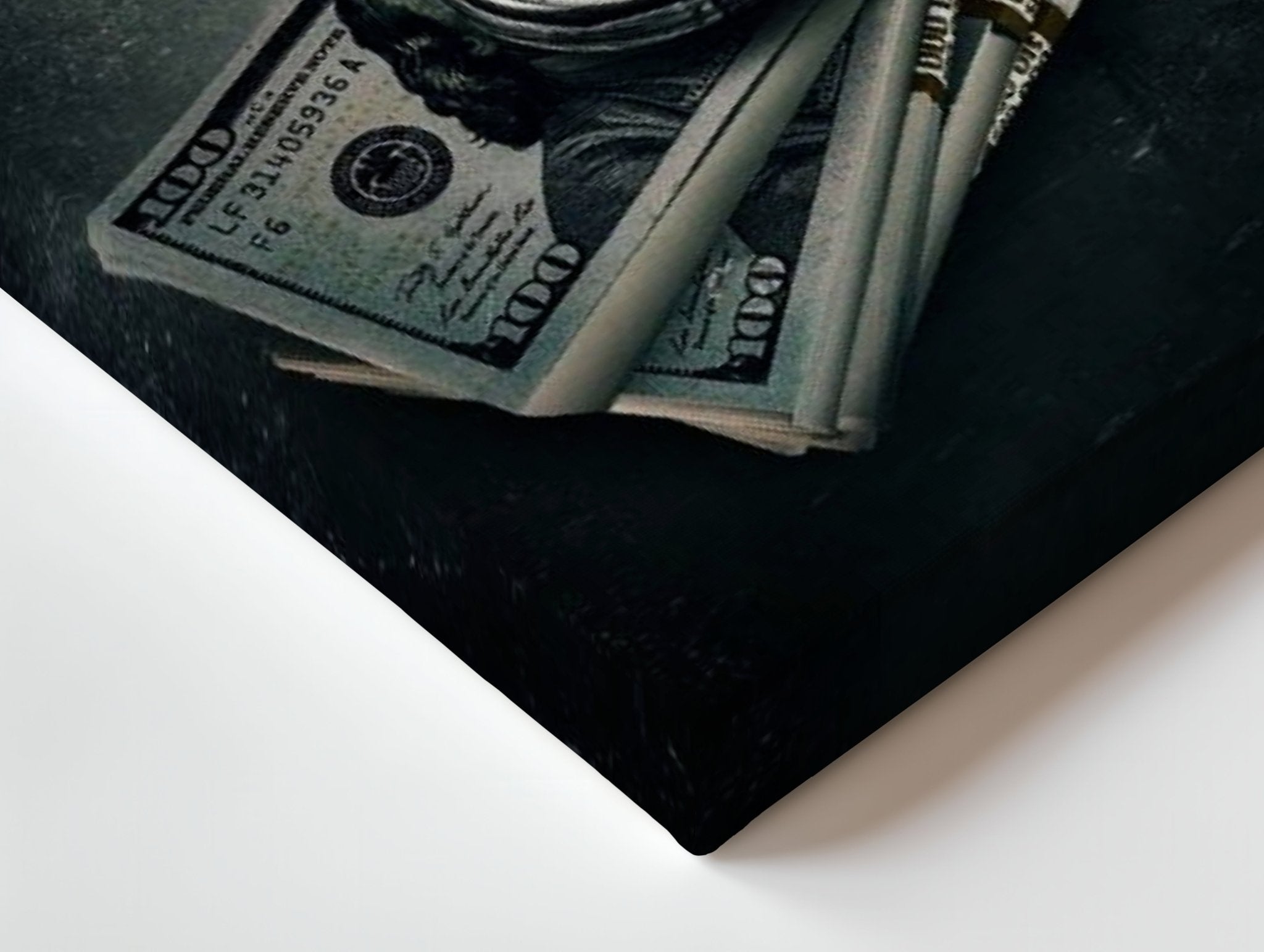 Time Is Money Wall Frame | 4K Ultra Wrap Frame Wall Art in Pakistan | IBRELIA™ - IBRELIA