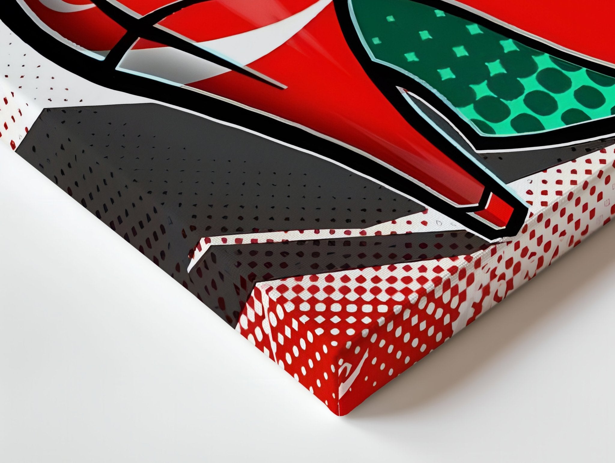 Coca - Cola Pop Art Heels Wall Frame | 4K Ultra Wrap Frame Wall Art in Pakistan | IBRELIA™ - IBRELIA