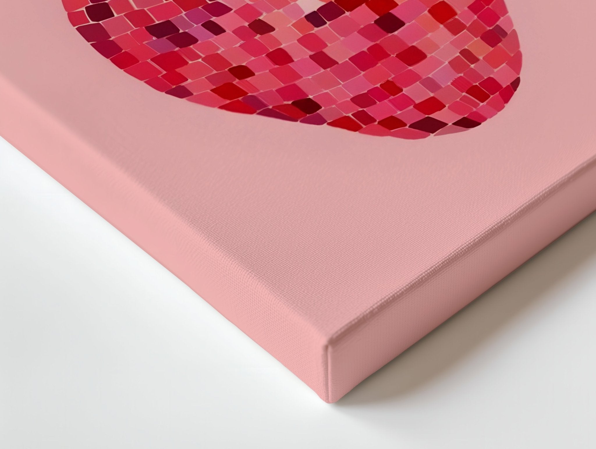 Pixel Strawberry Wall Frame | 4K Ultra Wrap Frame Wall Art in Pakistan | IBRELIA™ - IBRELIA