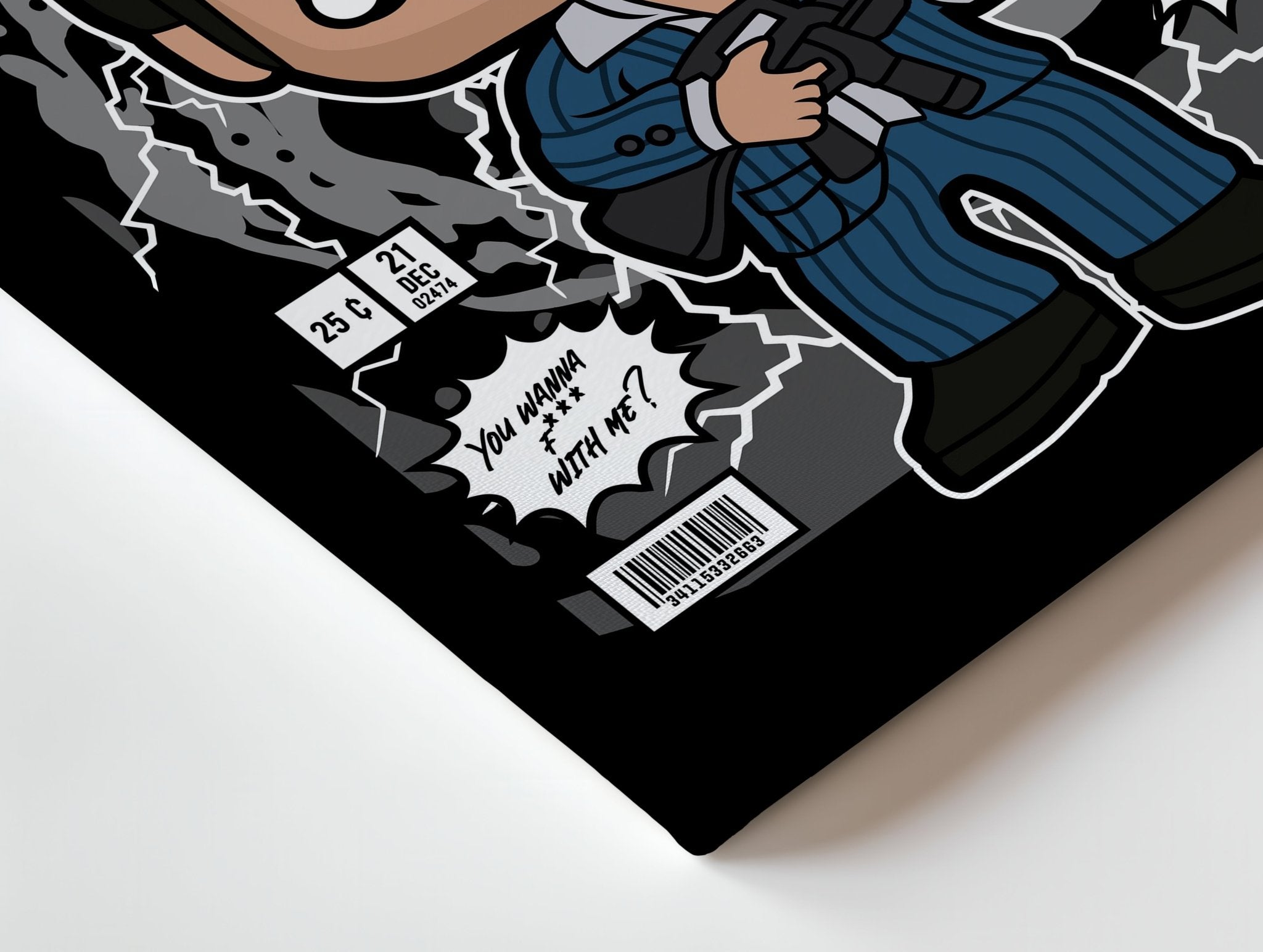 Scarface “Comic Pop Edition” 4K Wall Art in Pakistan | IBRELIA™ - IBRELIA