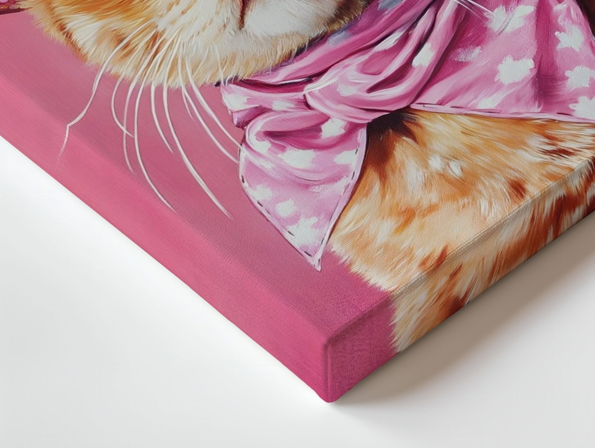 Cowgirl Cat Wall Frame | 4K Ultra Wrap Frame Wall Art in Pakistan | IBRELIA™ - IBRELIA