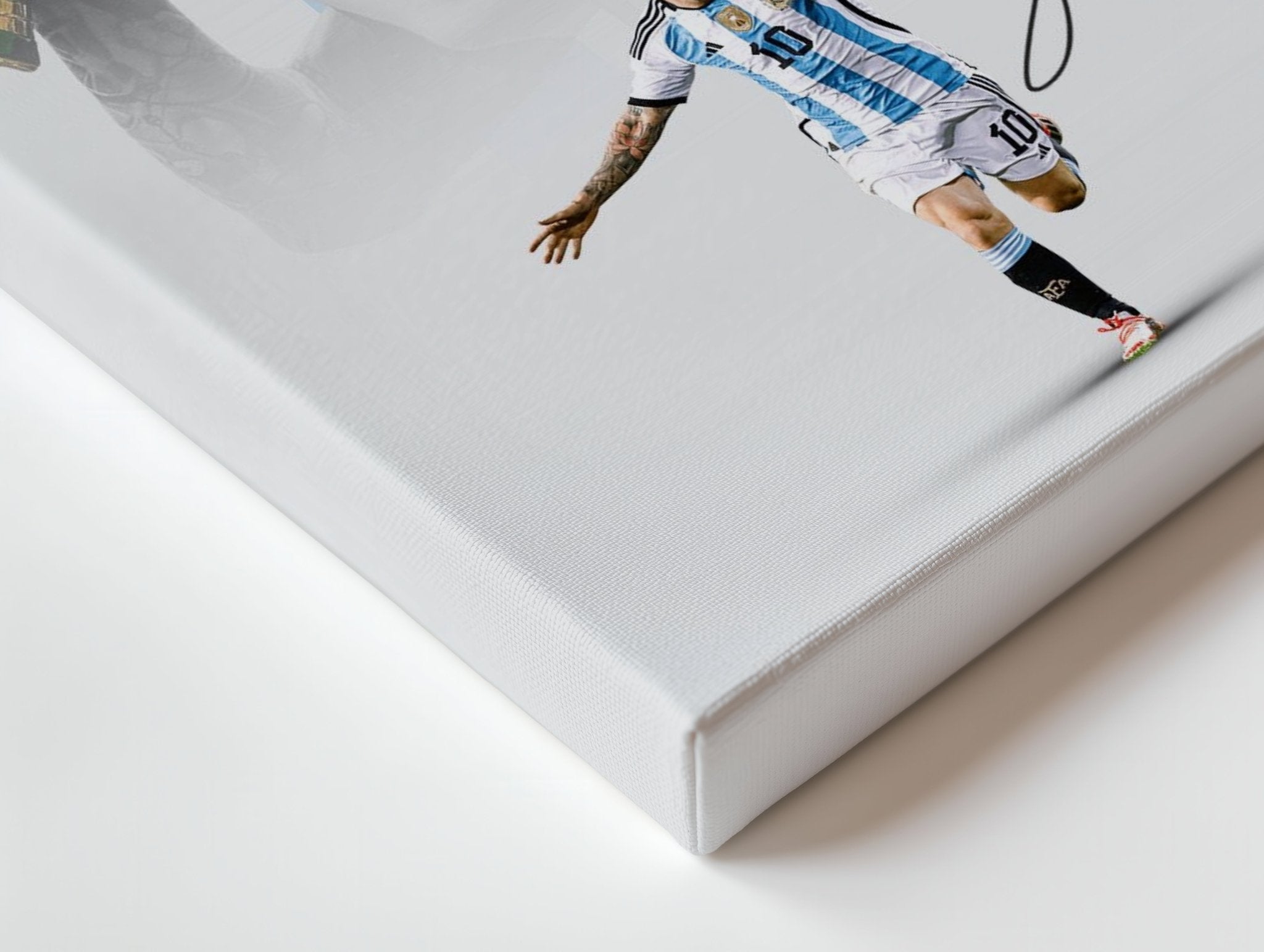 Lionel Messi World Cup Victory Wall Frame | 4K Ultra Wrap Frame Wall Art in Pakistan | IBRELIA™ - IBRELIA