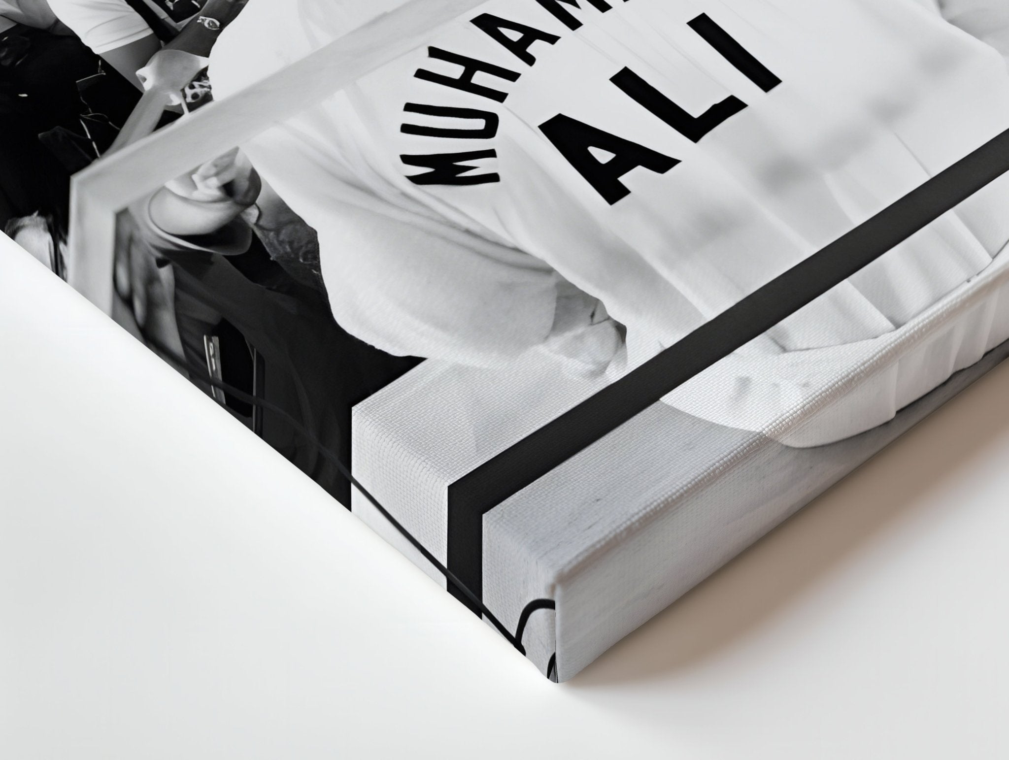 Muhammad Ali The Champion – 4K Ultra Wrap Frame Wall Art in Pakistan | IBRELIA™ - IBRELIA