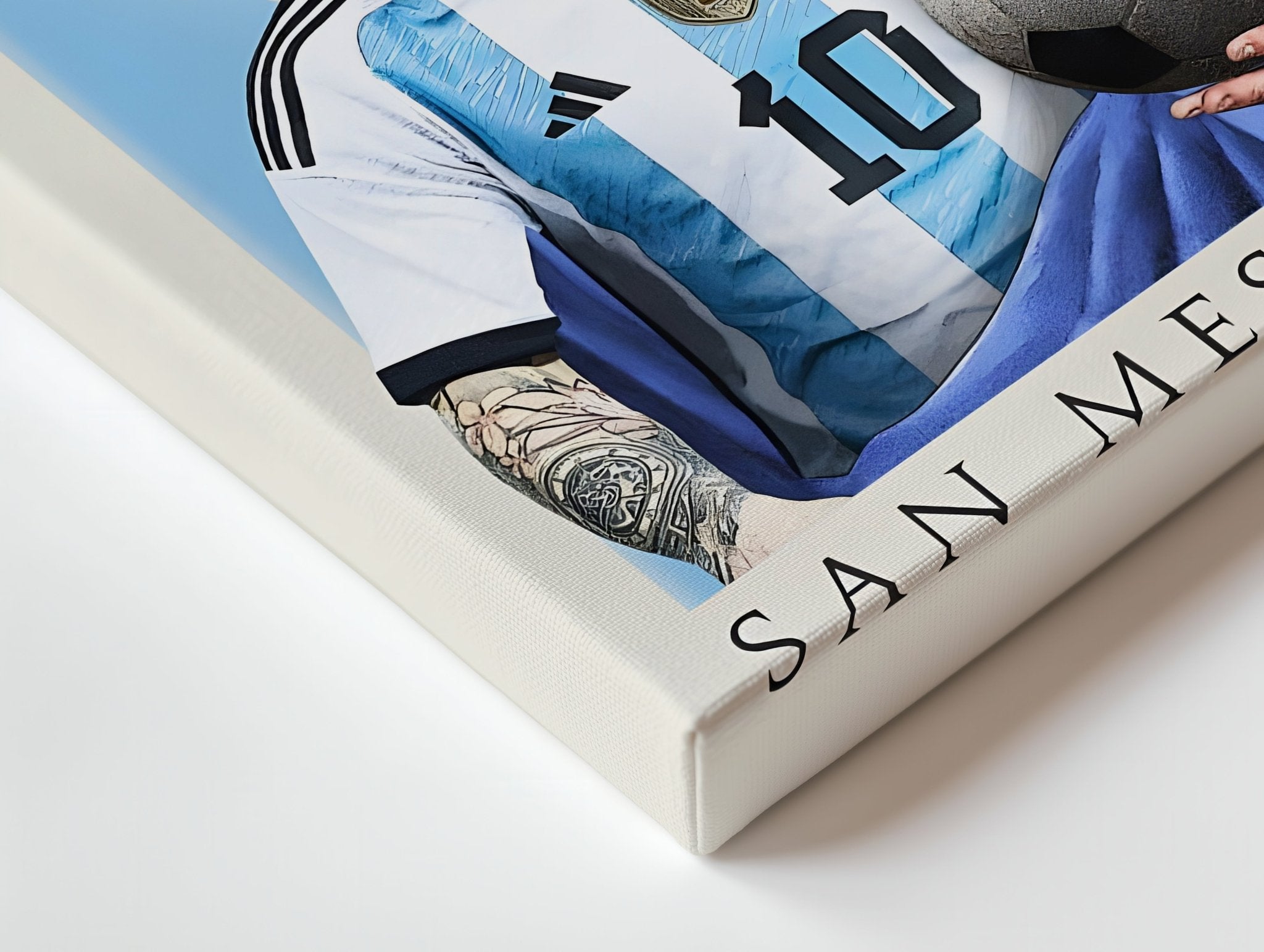 Lionel Messi Wall Art – San Messias Edition | IBRELIA™ - IBRELIA