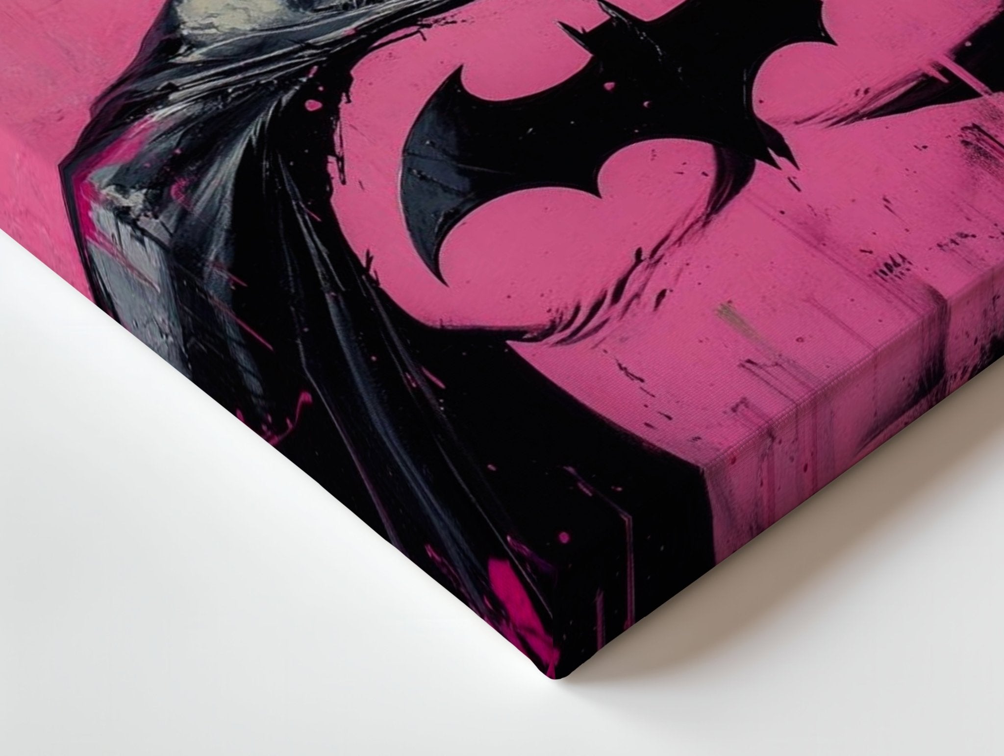 Pink Batman Wall Frame | 4K Ultra Wrap Frame Wall Art in Pakistan | IBRELIA™ - IBRELIA