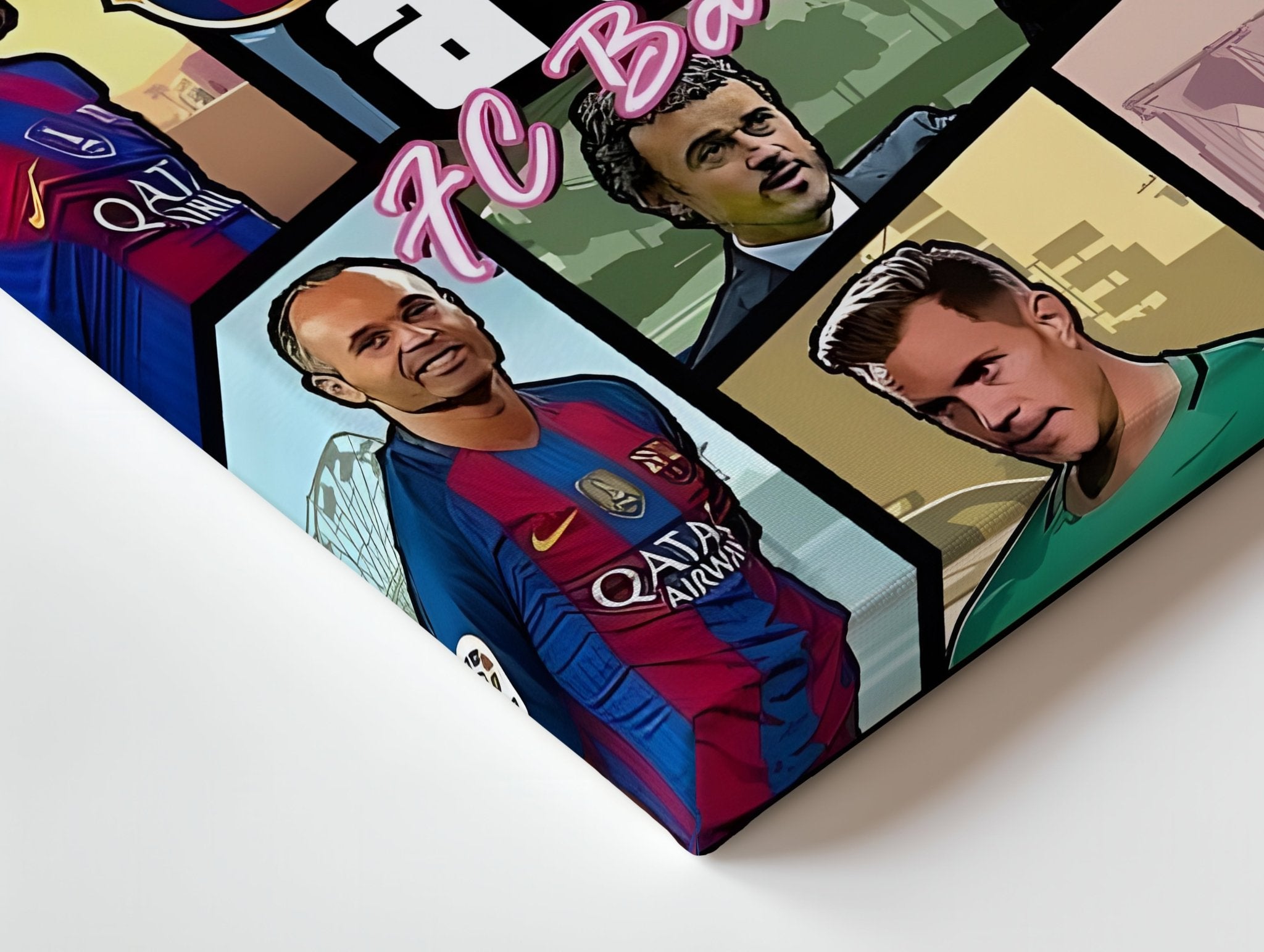 FC Barcelona Wall Art – “More Than a Club” Edition | IBRELIA™ - IBRELIA