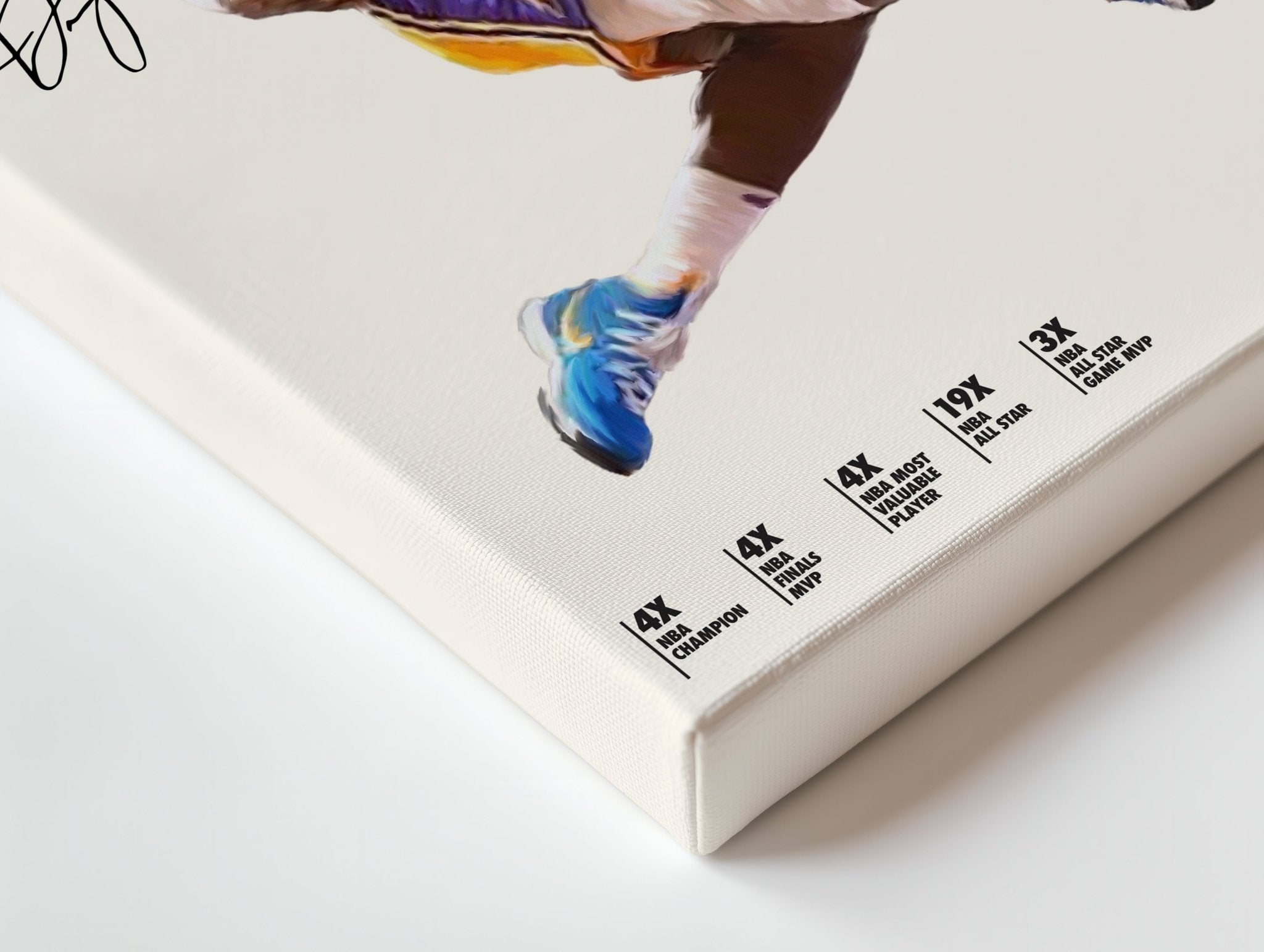 LeBron James Lakers Dunk – 4K Ultra Wrap Frame Wall Art in Pakistan | IBRELIA™ - IBRELIA