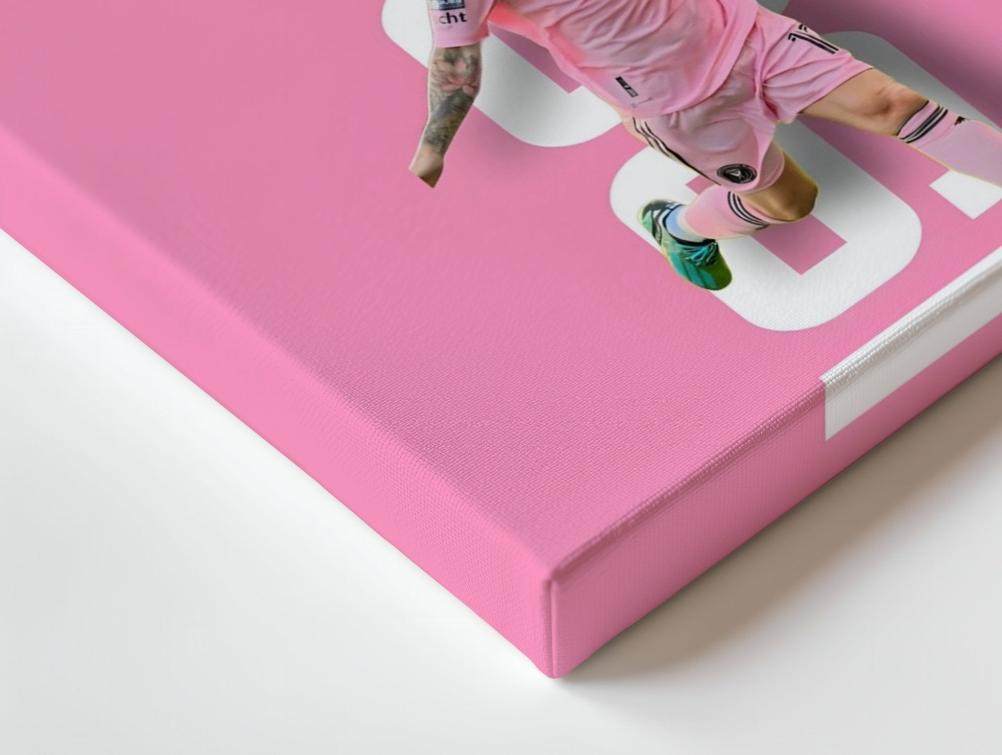 Lionel Messi Inter Miami Wall Frame | 4K Ultra Wrap Frame Wall Art in Pakistan | IBRELIA™ - IBRELIA