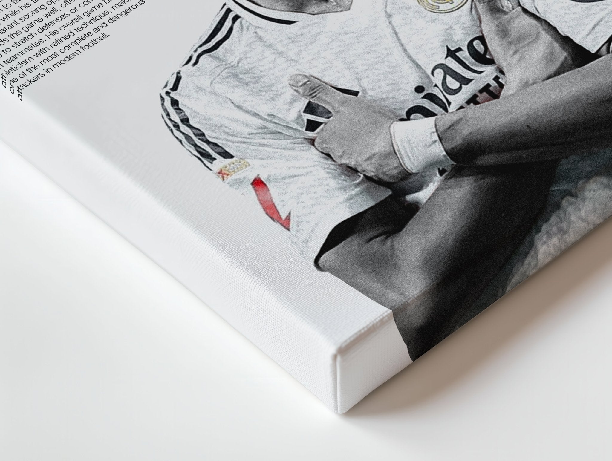 Kylian Mbappé – Real Madrid Era 4K Ultra Wrap Frame Wall Art in Pakistan | IBRELIA™ - IBRELIA