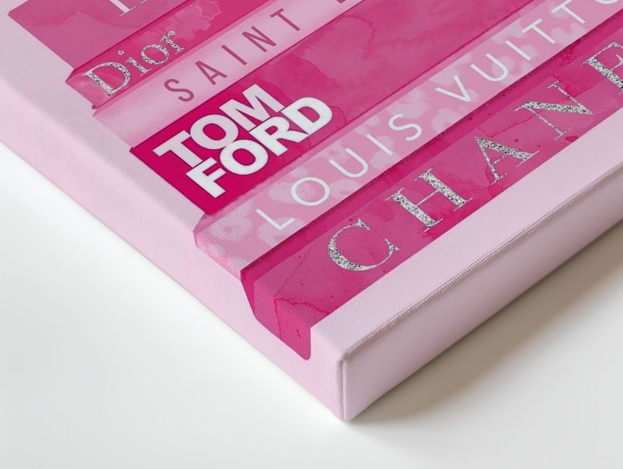 Pink Luxury Books Wall Frame | 4K Ultra Wrap Frame Wall Art in Pakistan | IBRELIA™ - IBRELIA