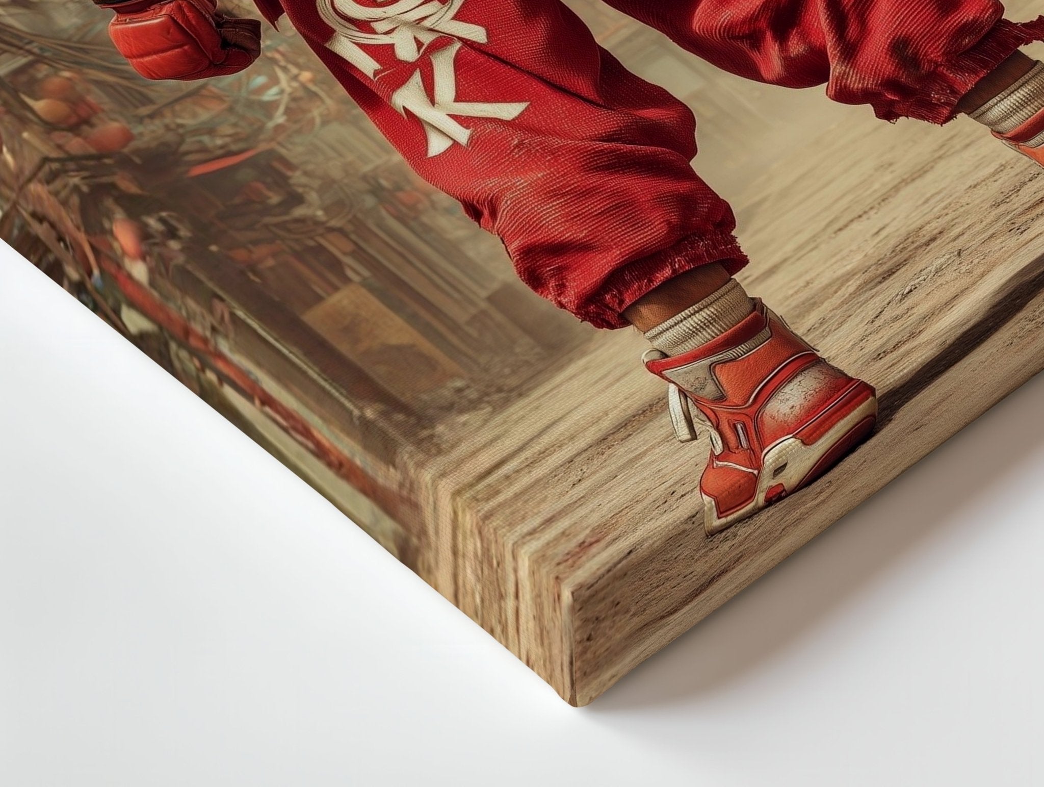 Supreme Fighter Wall Frame | 4K Ultra Wrap Frame Wall Art in Pakistan | IBRELIA™ - IBRELIA