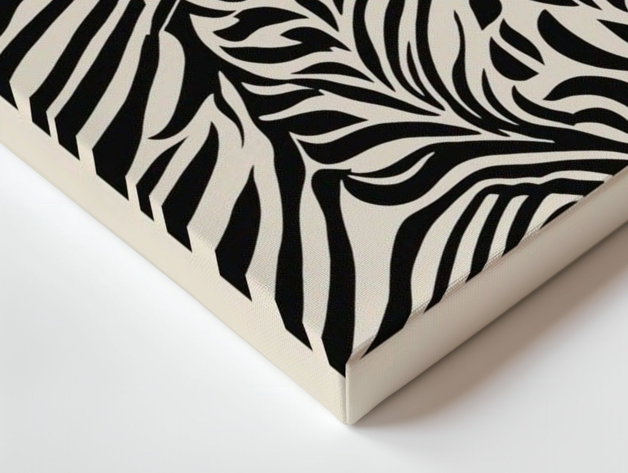 Monochrome Jungle Leopard Wall Frame | 4K Ultra Wrap Frame Wall Art in Pakistan | IBRELIA™ - IBRELIA