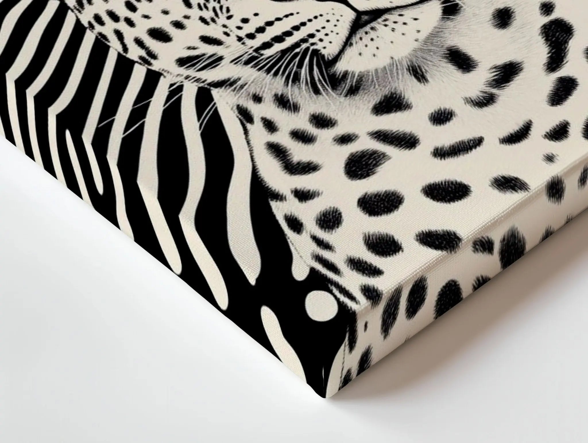Zen Leopard Wall Frame | 4K Ultra Wrap Frame Wall Art in Pakistan | IBRELIA™ - IBRELIA