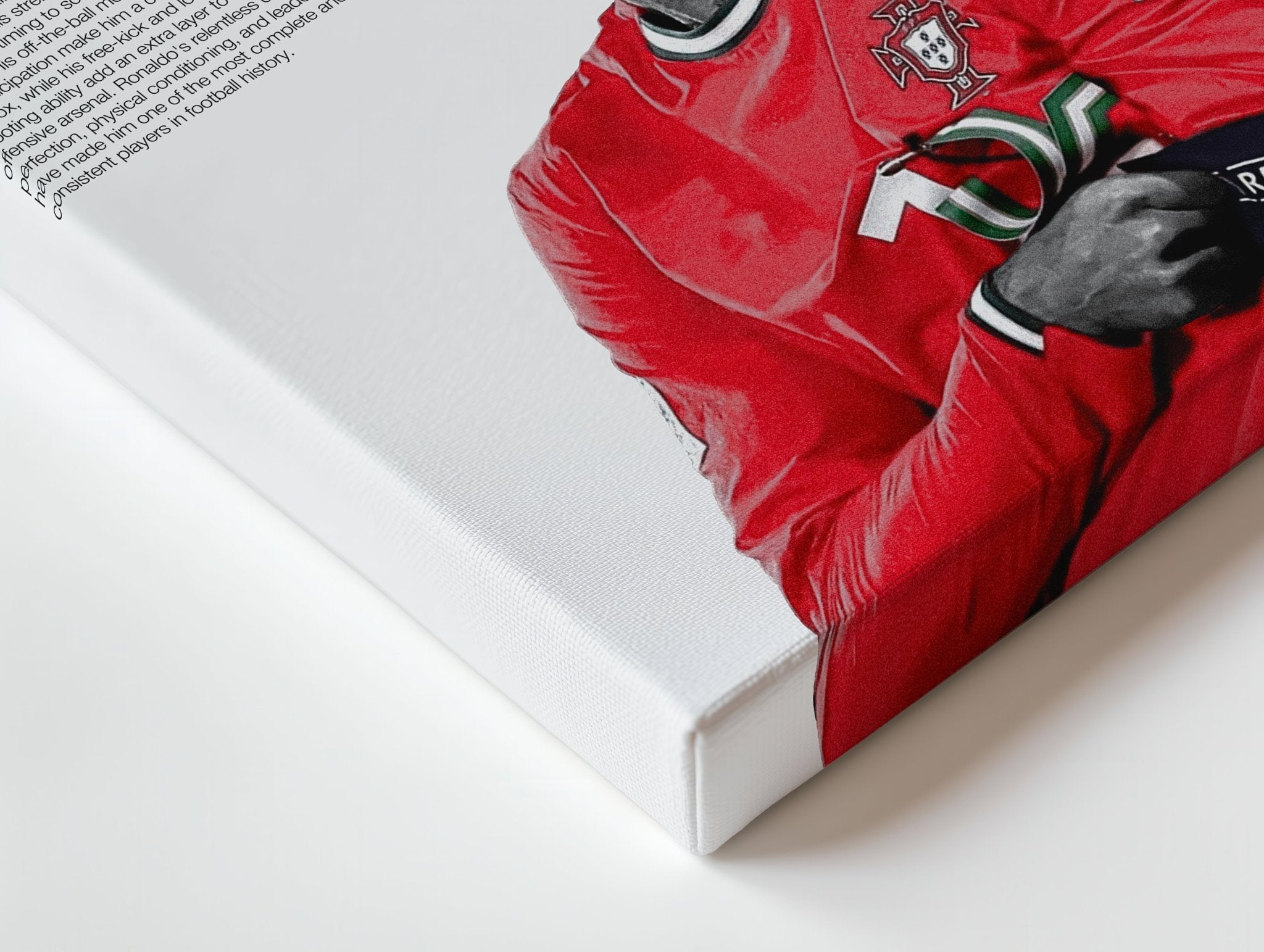 Cristiano Ronaldo – The Icon 4K Ultra Wrap Frame Wall Art in Pakistan | IBRELIA™ - IBRELIA