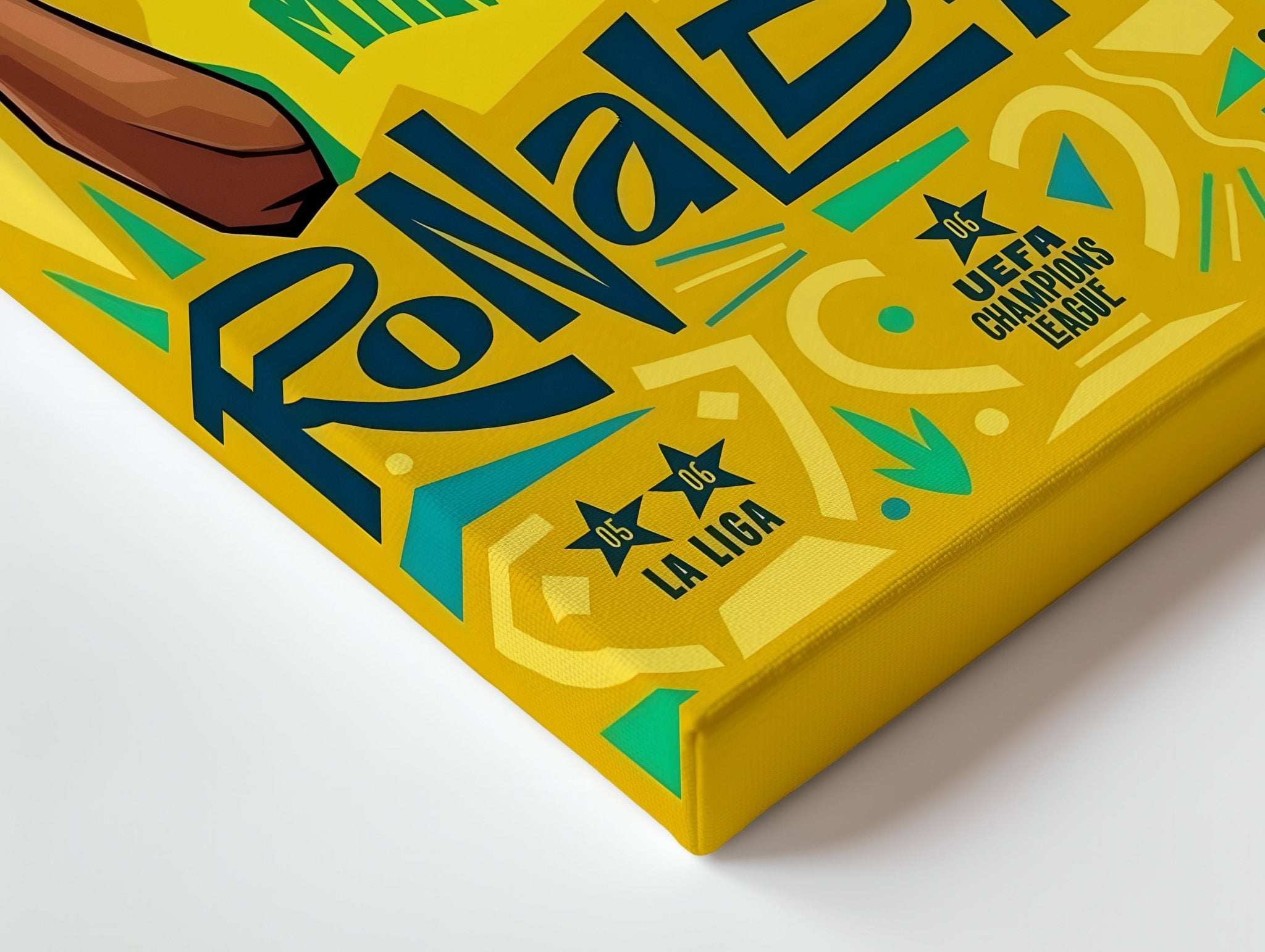 Ronaldinho Wall Art – The Happiest Man in the World Edition | IBRELIA™ - IBRELIA
