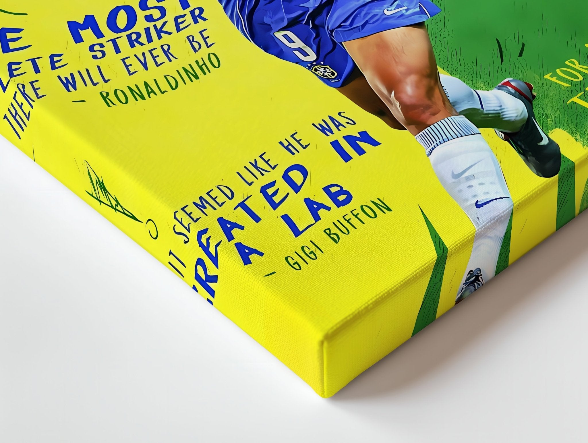 Ronaldo Nazário Wall Art – El Fenomeno Edition | IBRELIA™ - IBRELIA