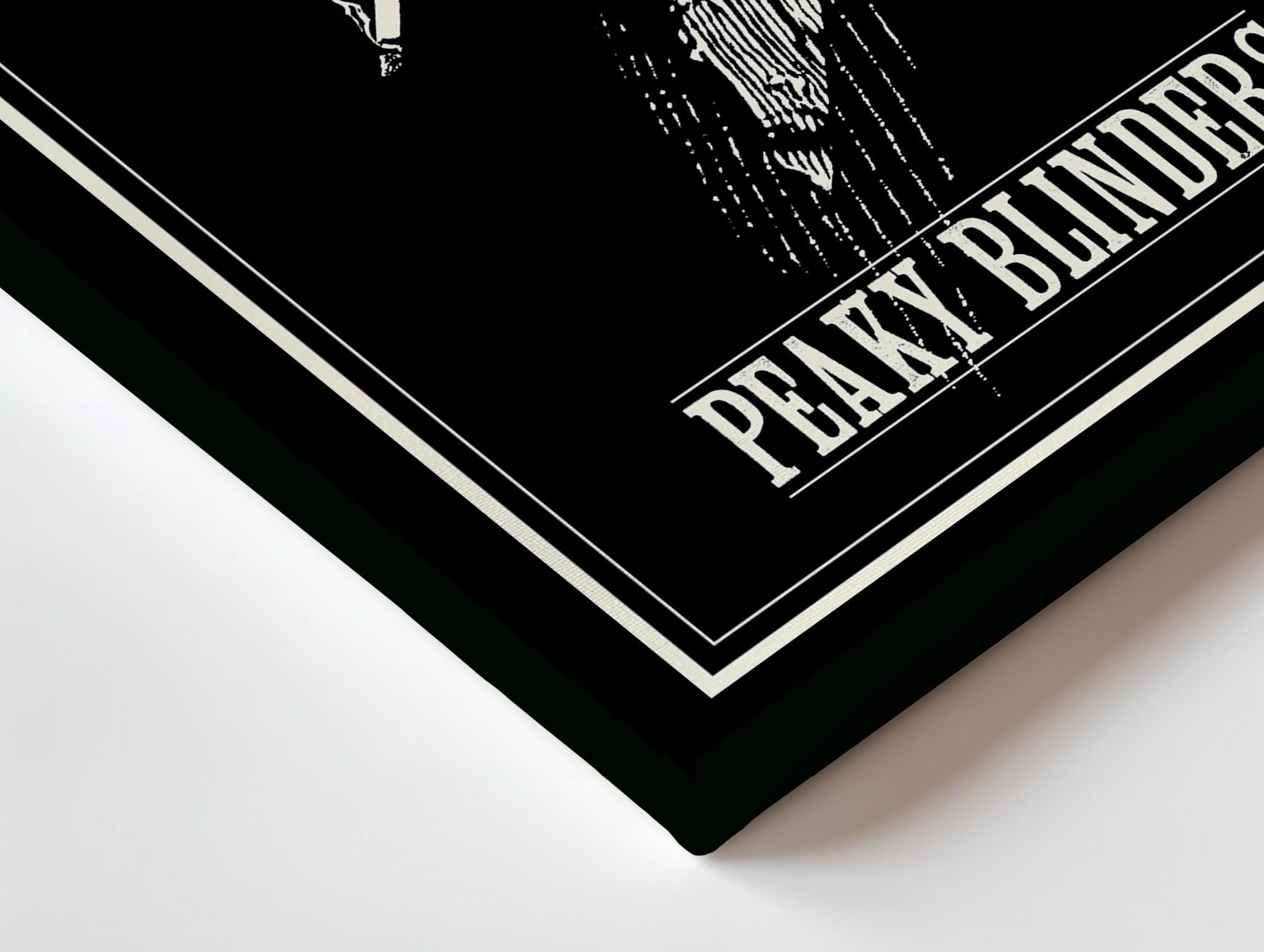 Peaky Blinders “Thomas Shelby” Noir Edition – 4K Ultra Wrap Frame Wall Art in Pakistan | IBRELIA™ - IBRELIA