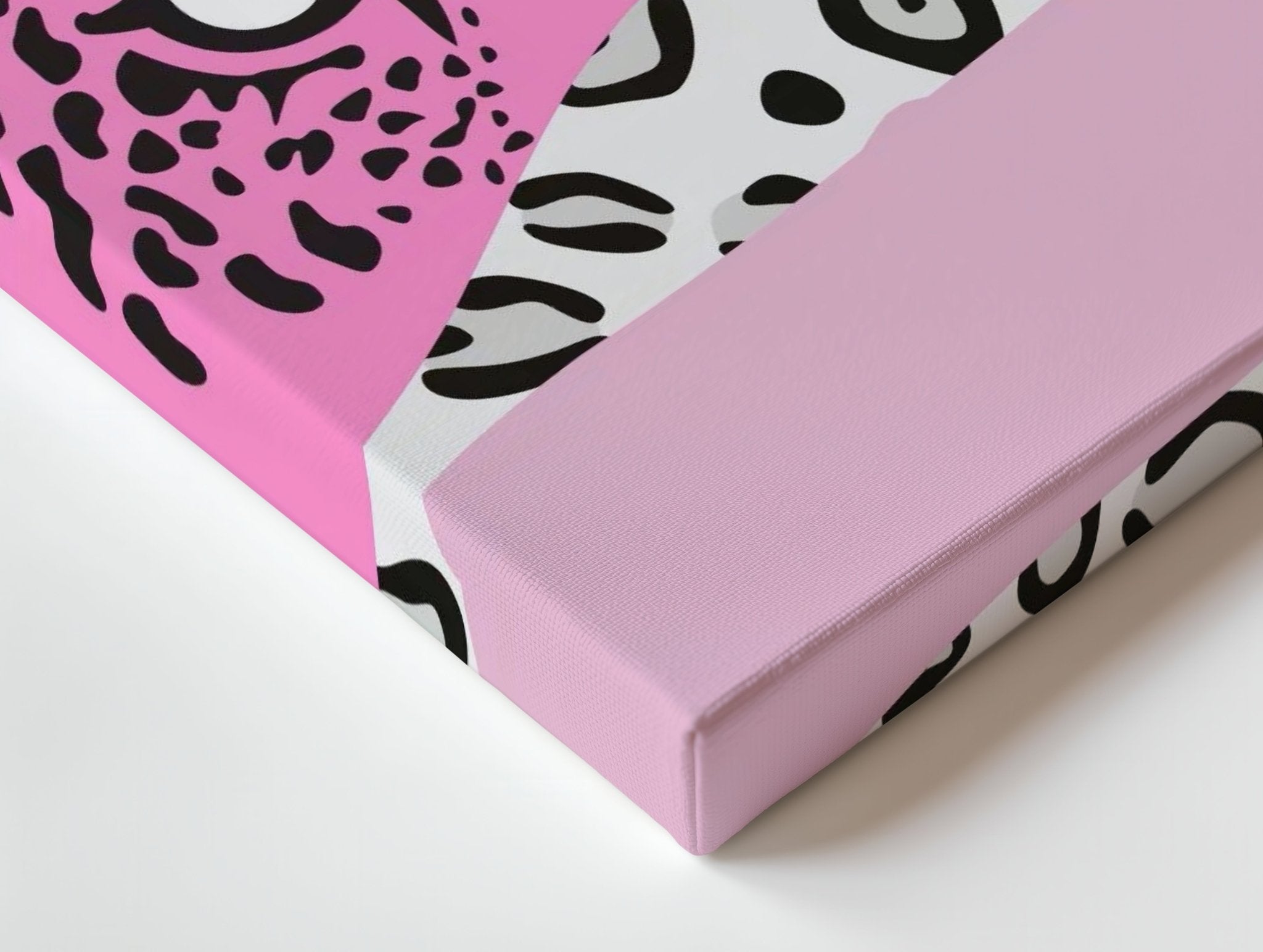 Pink Panther Abstract Wall Frame | 4K Ultra Wrap Frame Wall Art in Pakistan | IBRELIA™ - IBRELIA