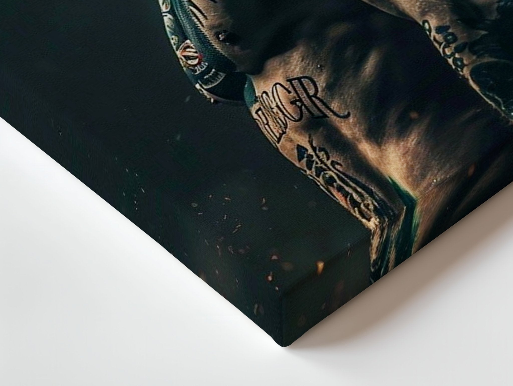 The Fighter’s Spirit Wall Frame | 4K Ultra Wrap Frame Wall Art in Pakistan | IBRELIA™ - IBRELIA