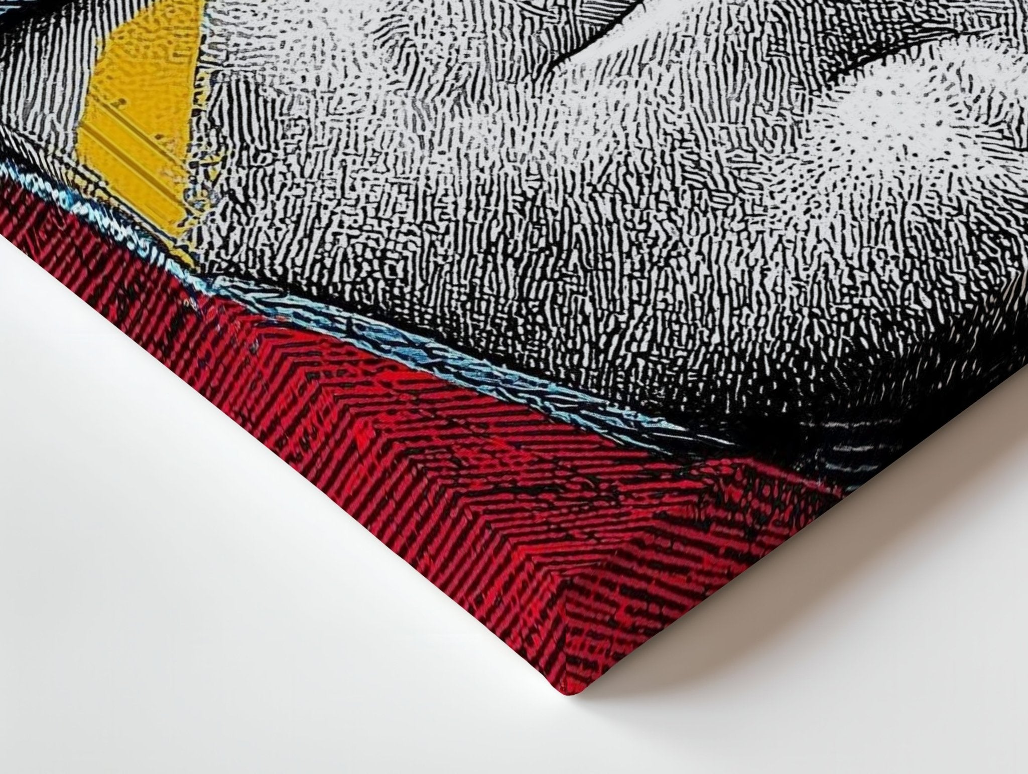 Captain Hero Close - Up Wall Frame | 4K Ultra Wrap Frame Wall Art in Pakistan | IBRELIA™ - IBRELIA