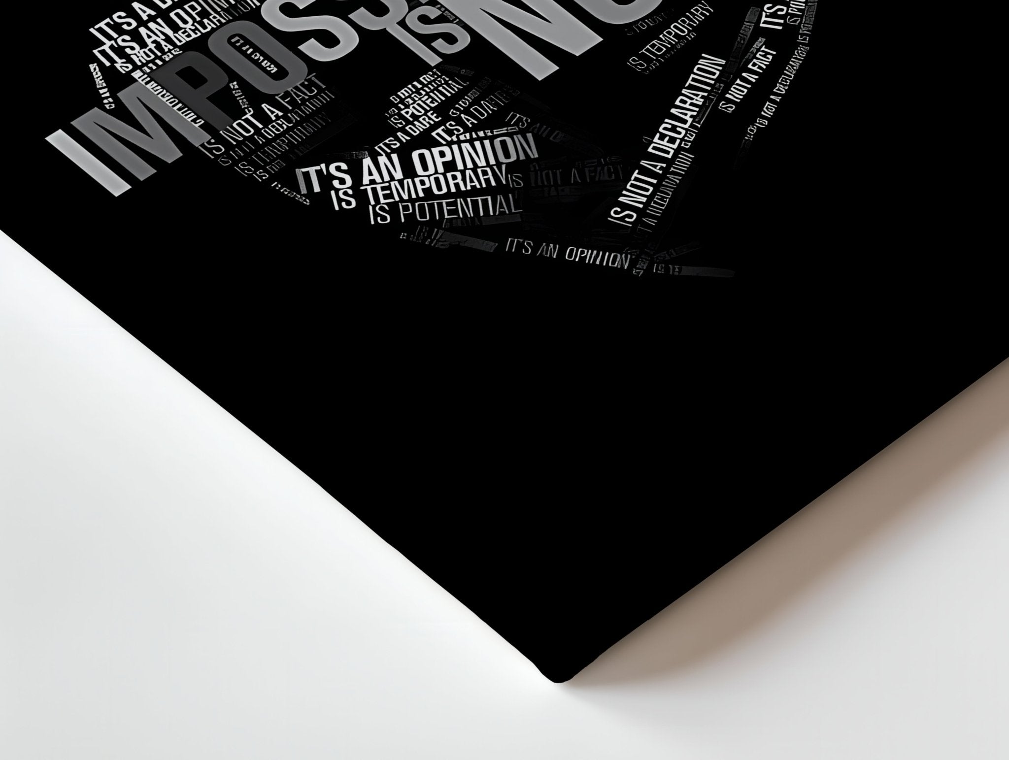 Muhammad Ali – Impossible Is Nothing 4K Ultra Wrap Frame Wall Art in Pakistan | IBRELIA™ - IBRELIA
