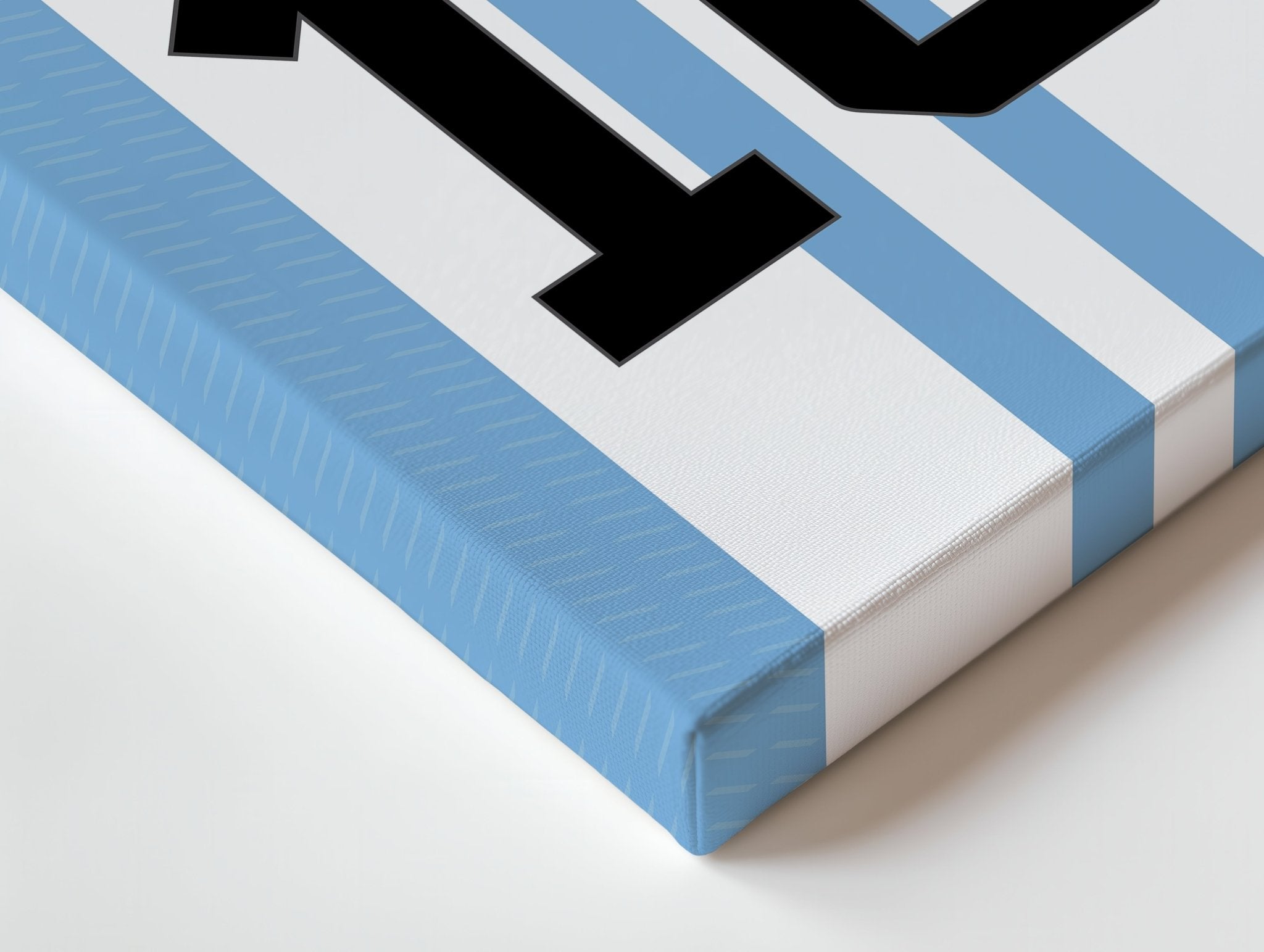 Lionel Messi Argentina No.10 Jersey – 4K Ultra Wrap Frame Wall Art in Pakistan | IBRELIA™ - IBRELIA