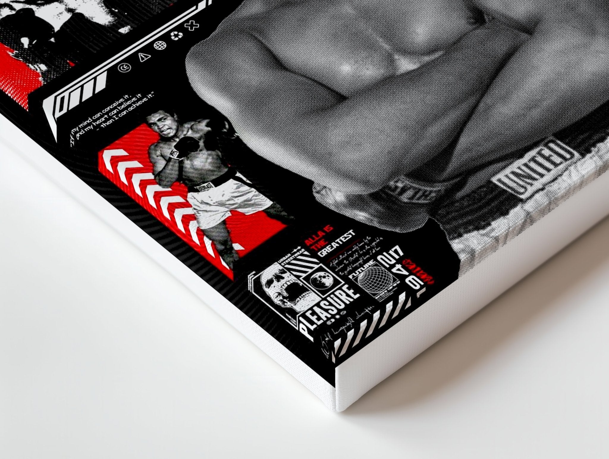 Muhammad Ali Wall Frame | 4K Ultra Wrap Frame Wall Art in Pakistan | IBRELIA™ - IBRELIA