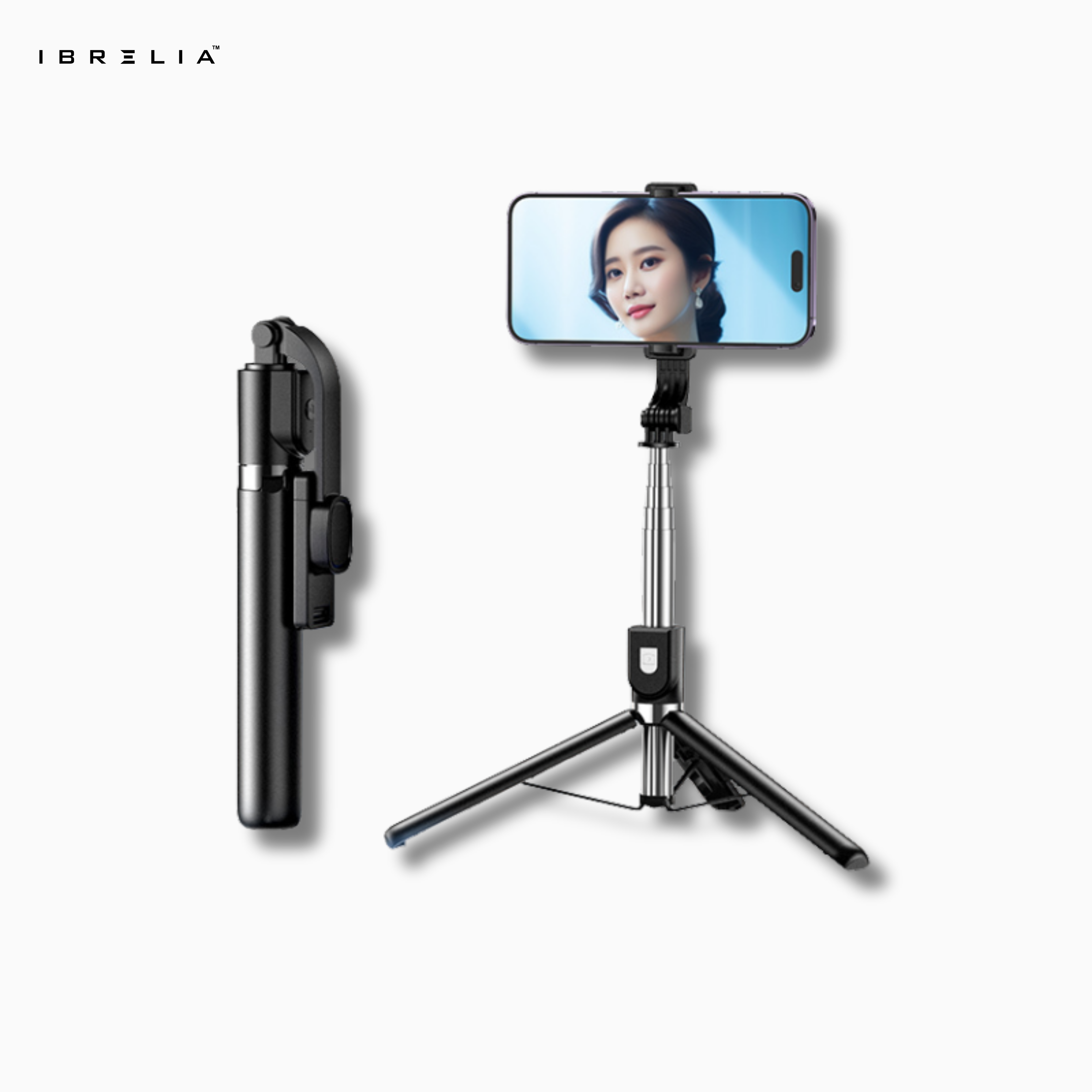REMAX Selfie Stick Tripod P17 | 1.3m Extendable | Wireless Remote | Live Streaming & Photography | IBRELIA™