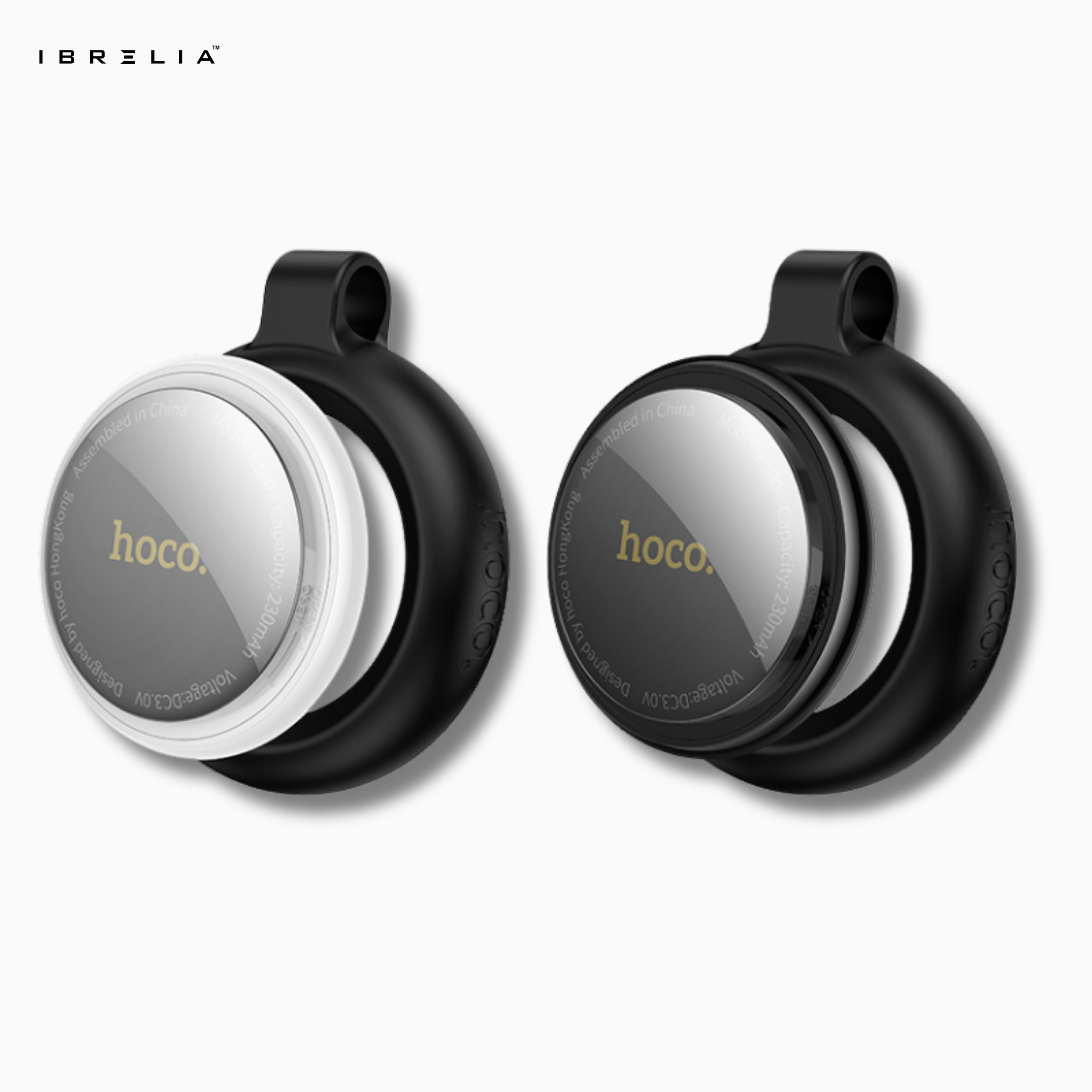 HOCO E100 Smart Finder – Works with Apple Find My | Anti-Lost Tracker with Protective Case | IBRELIA™ IBRELIA