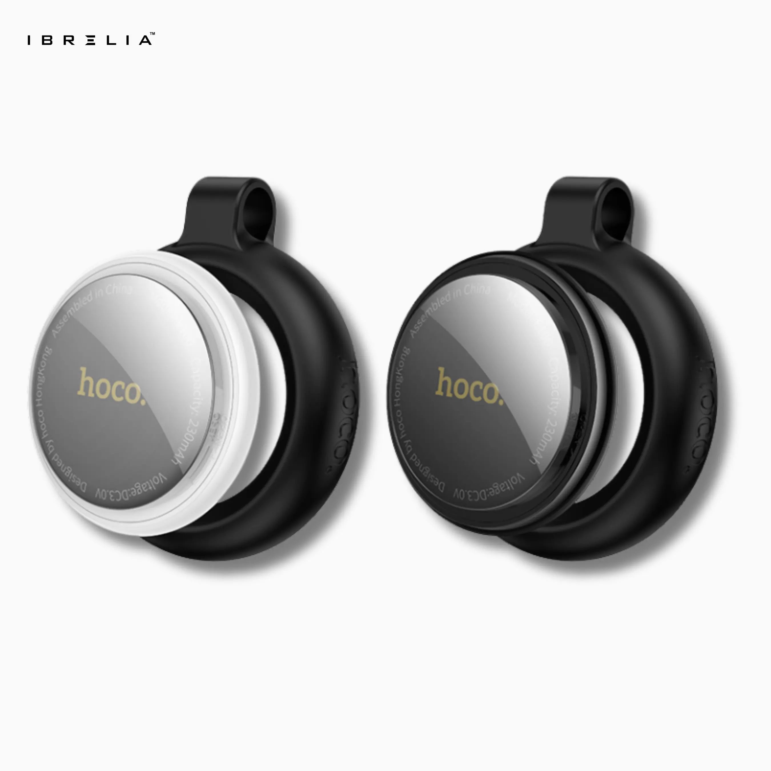 HOCO E100 Smart Finder – Works with Apple Find My | Anti-Lost Tracker with Protective Case | IBRELIA™ IBRELIA