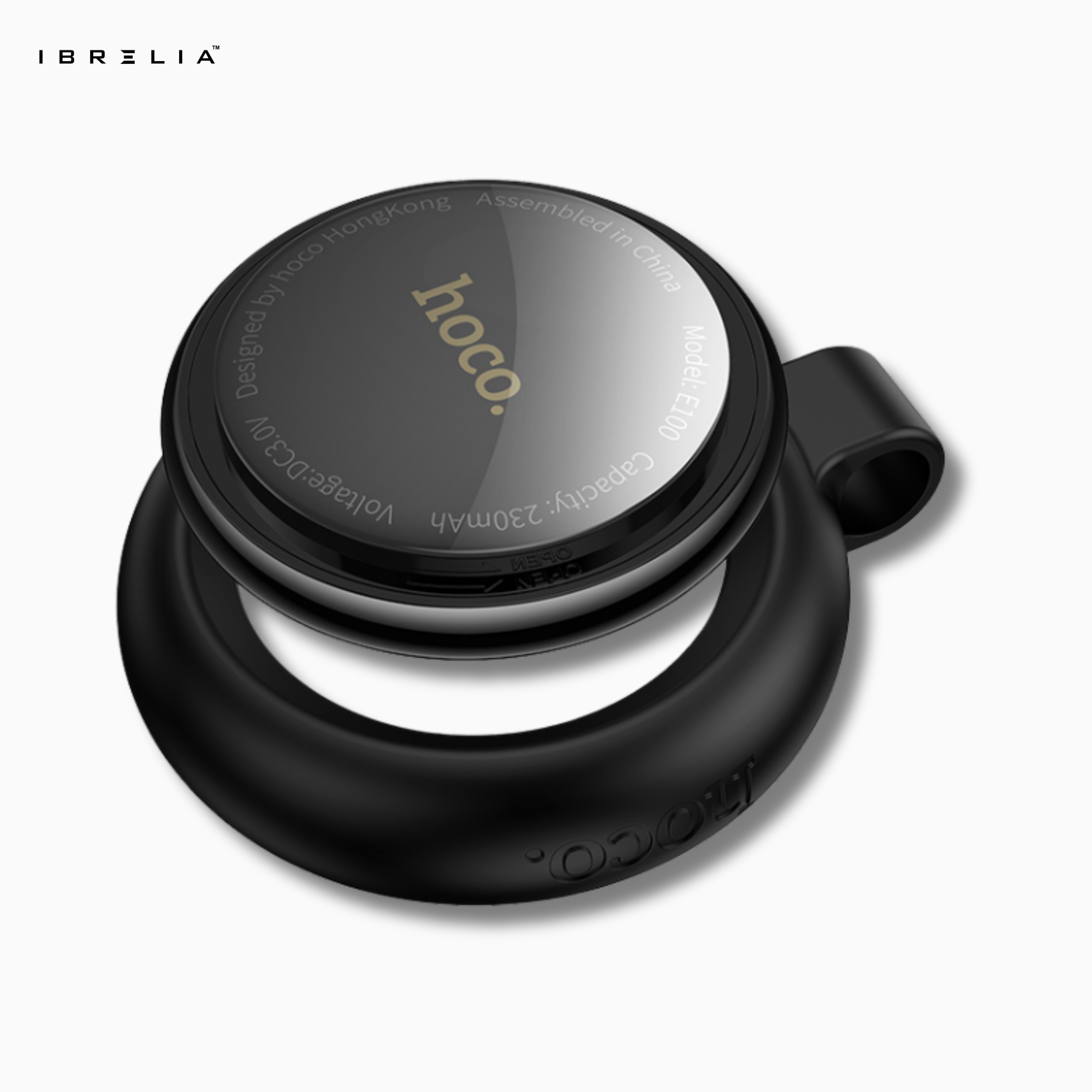 HOCO E100 Smart Finder – Works with Apple Find My | Anti-Lost Tracker with Protective Case | IBRELIA™ IBRELIA