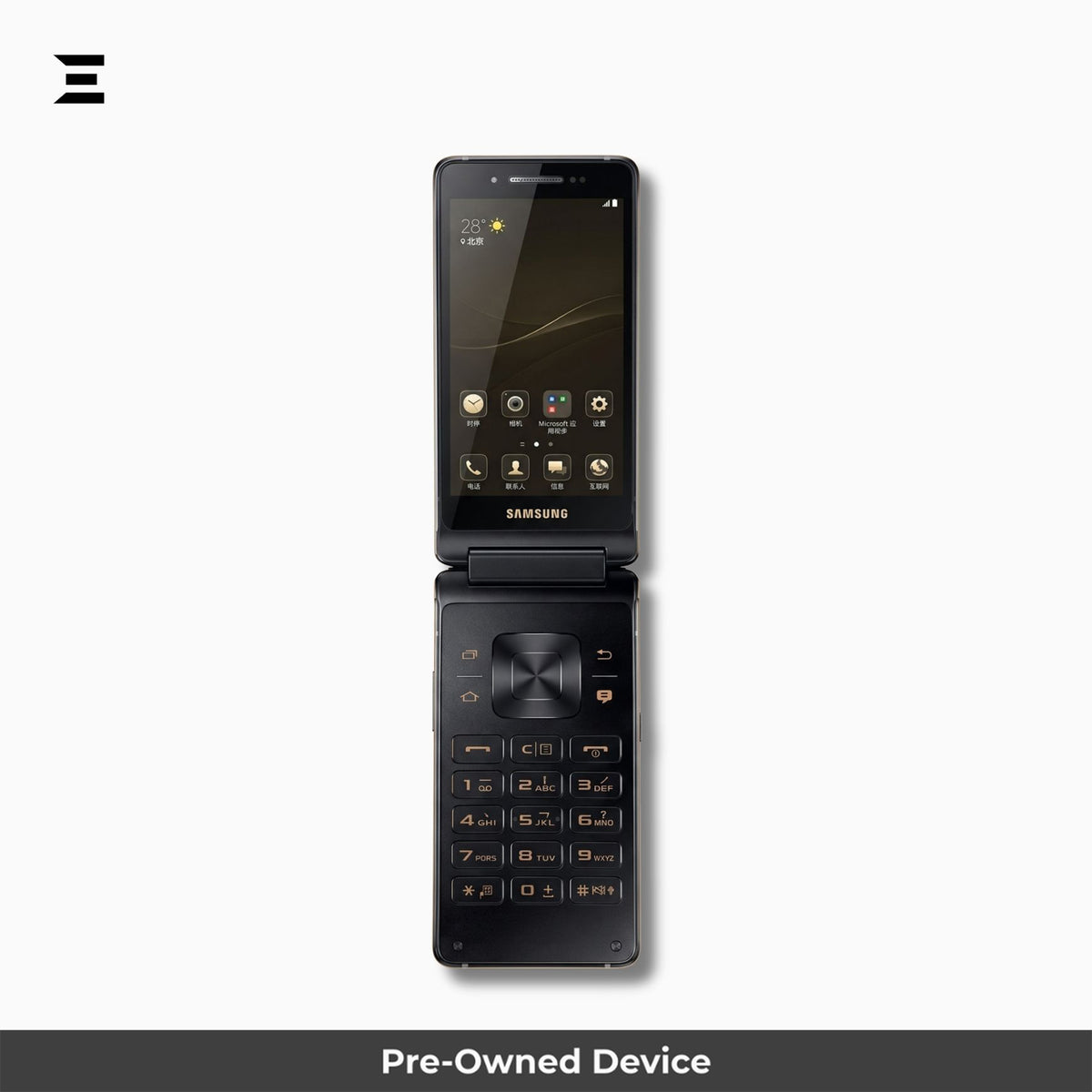 Samsung Galaxy Folder 2 G1650 Black | Pre-Owned Grade A | PTA Approved | Phone Only – With Charger