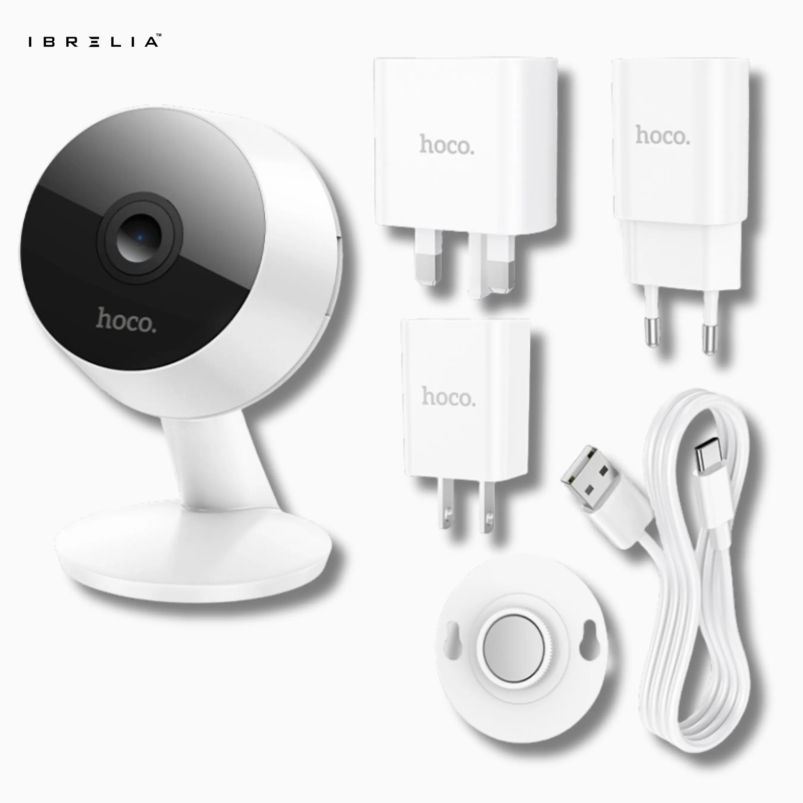HOCO D3 Indoor Smart HD Camera – 3MP Full HD | IBRELIA™ IBRELIA