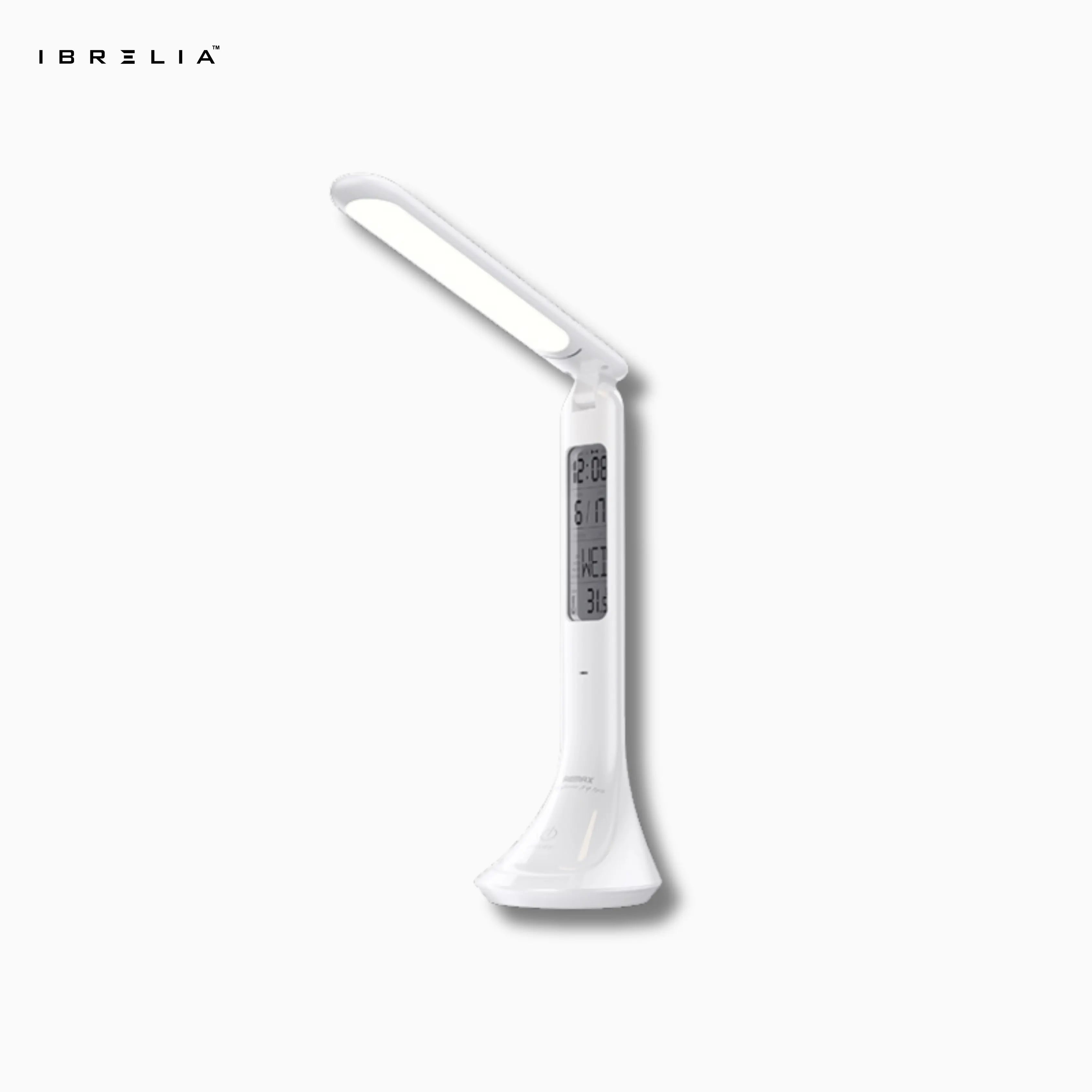 REMAX Time II Series Eye-Caring LED Lamp RT-E601 | Foldable Desk Lamp with LCD Display | Touch Control | IBRELIA™ IBRELIA
