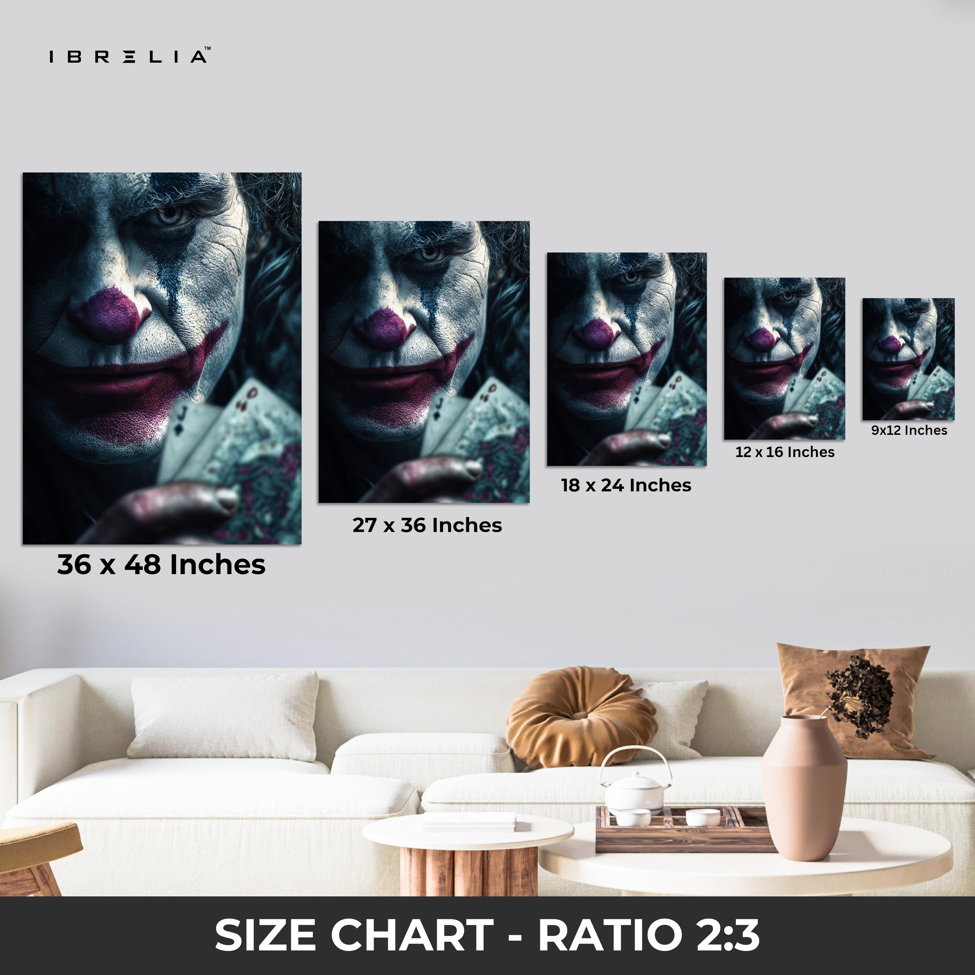 Joker 4K Ultra HD Cinematic Wall Art in Pakistan | IBRELIA™