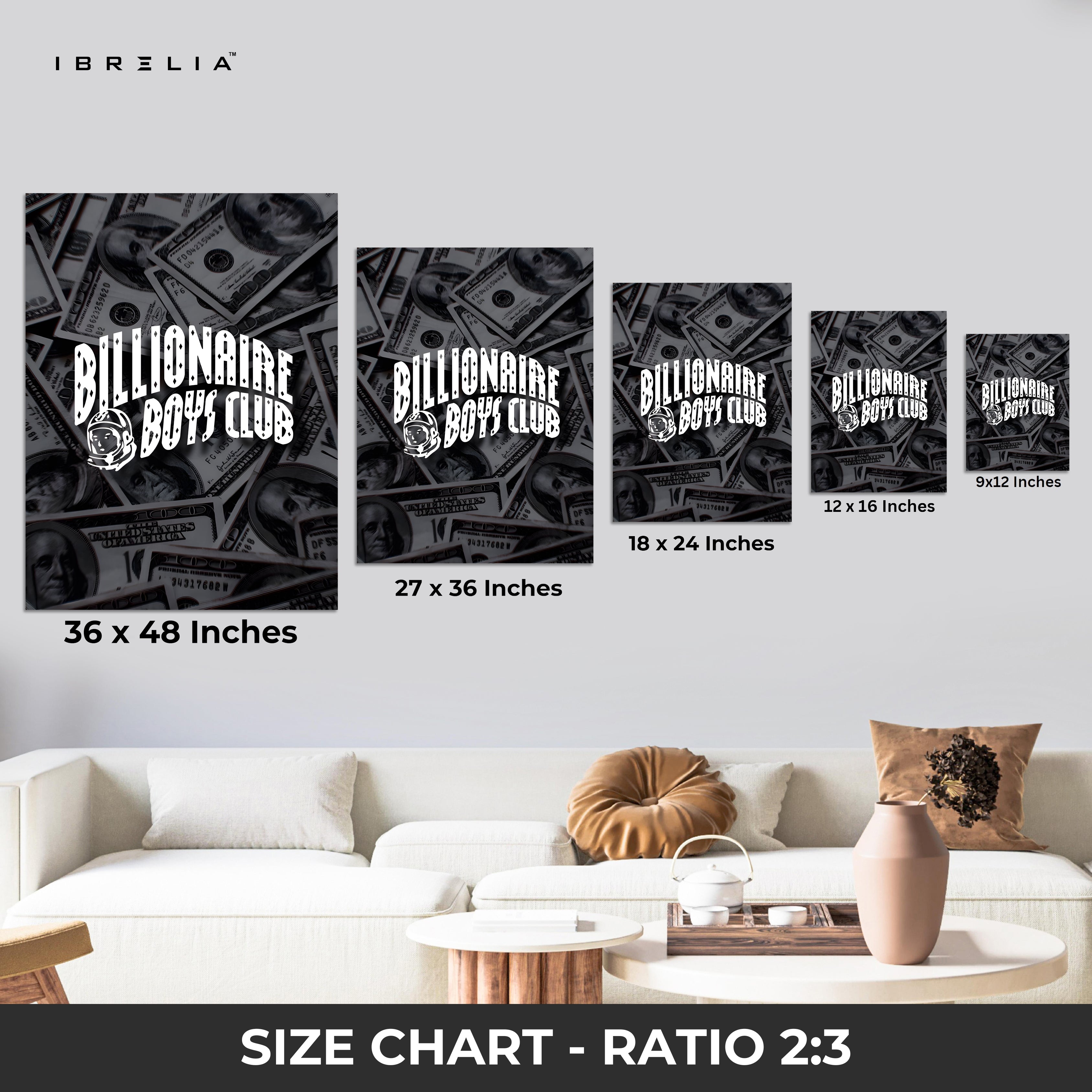 Billionaire Boys Club Pop Art – 4K Ultra Wrap Frame Wall Art in Pakistan | IBRELIA™