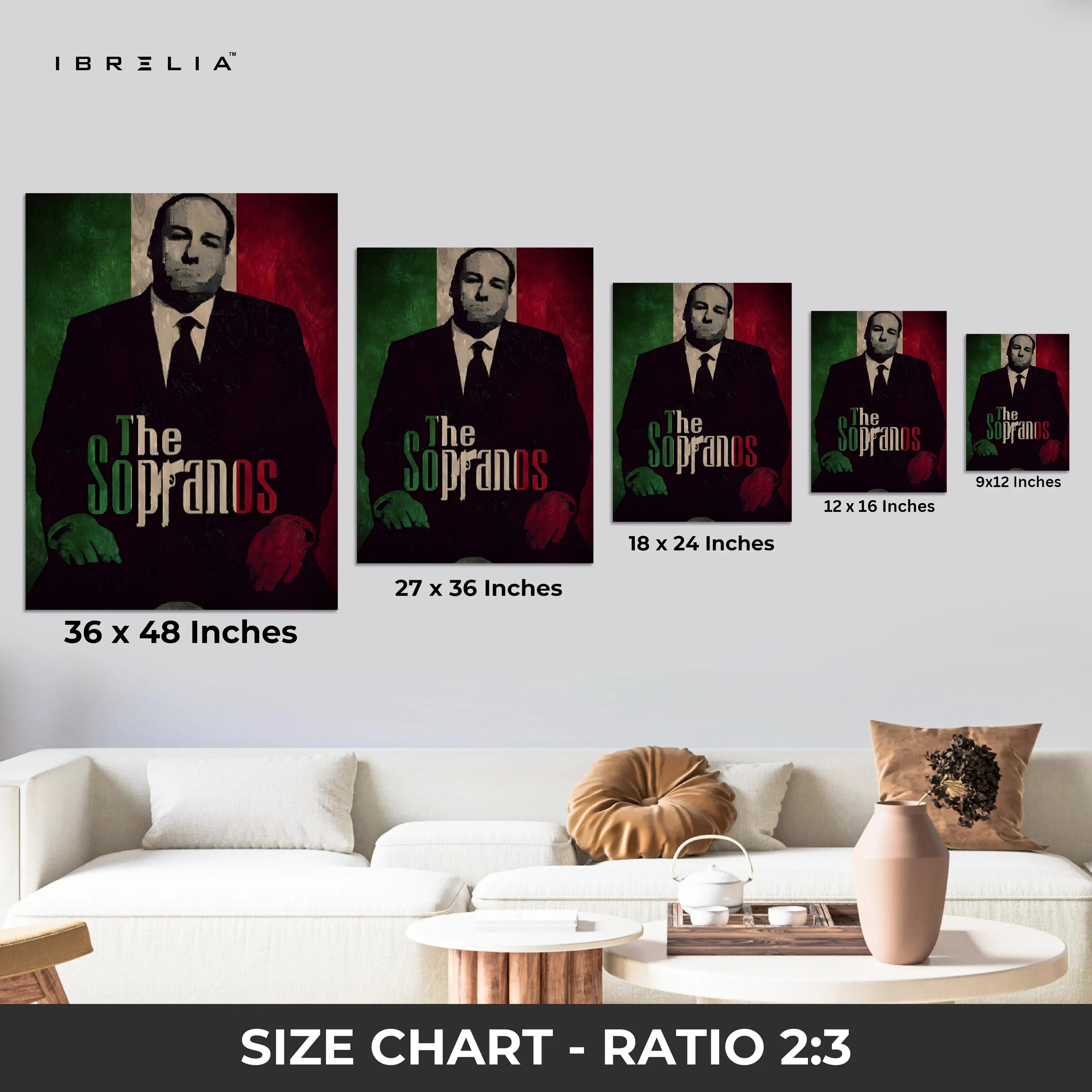 The Sopranos Wall Art – Mafia Legacy Edition | IBRELIA™ IBRELIA