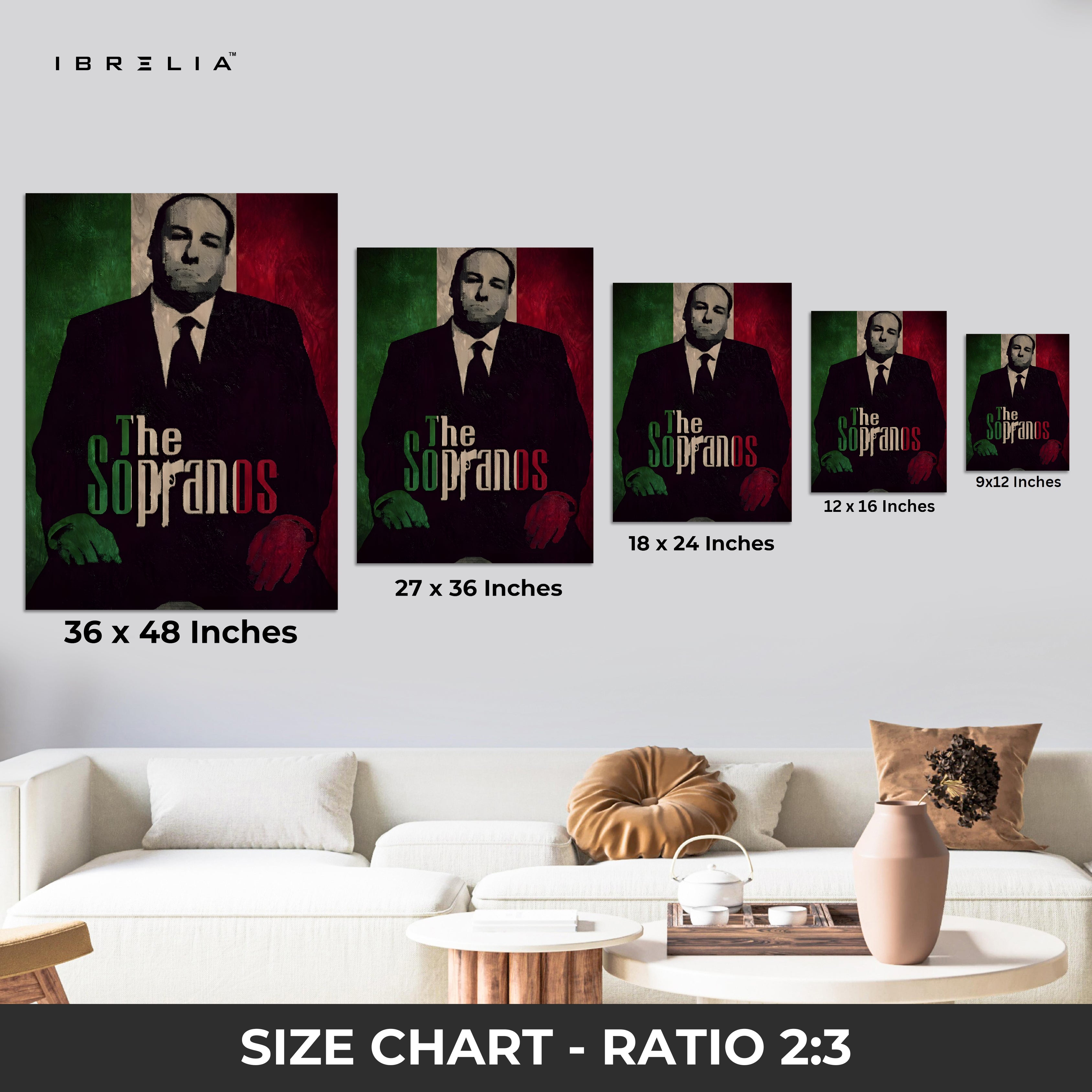 The Sopranos Wall Art – Mafia Legacy Edition | IBRELIA™